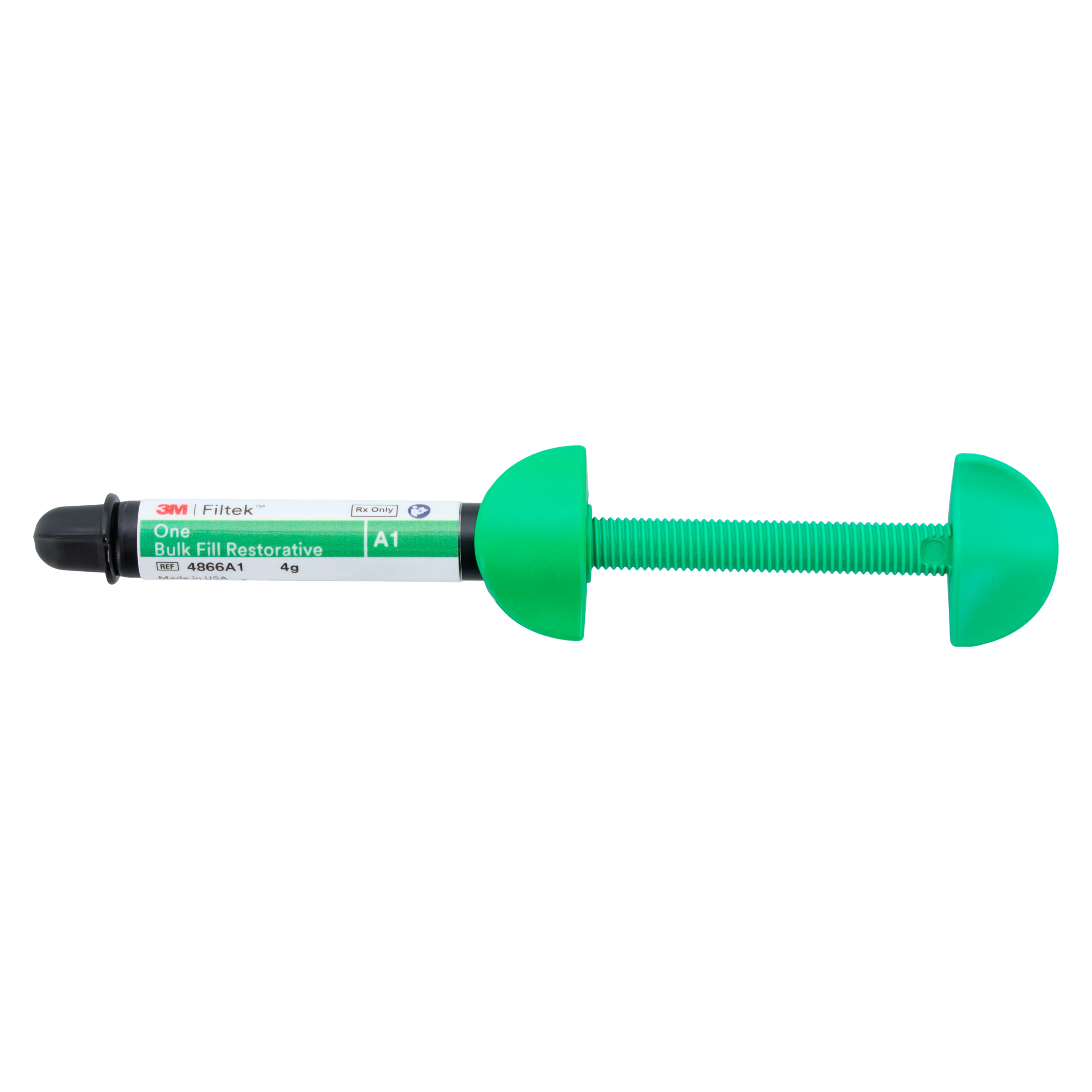 3M Filtek One Bulk Fill Restorative Syringe Refill, 4g, Shade A1, 4866A1 thumbnail 2
