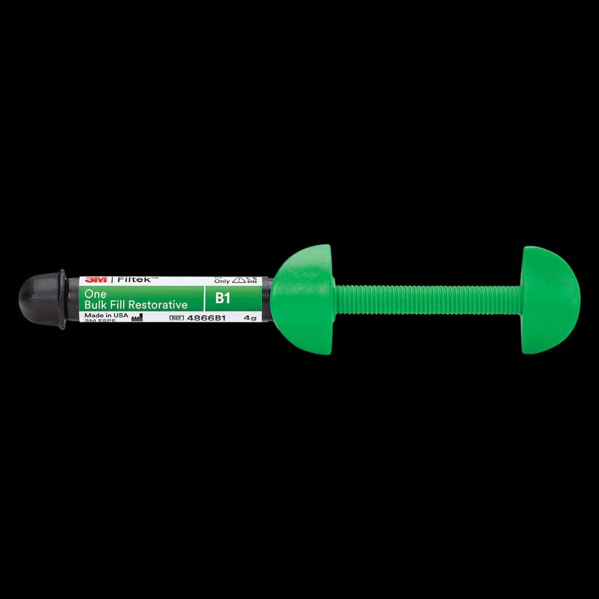 3M Filtek One Bulk Fill Restorative Syringe Refill, 4g, Shade B1, 4866B1 - Filtek One Bulk Fill Restorative 4g Syringe B1 - Image 1