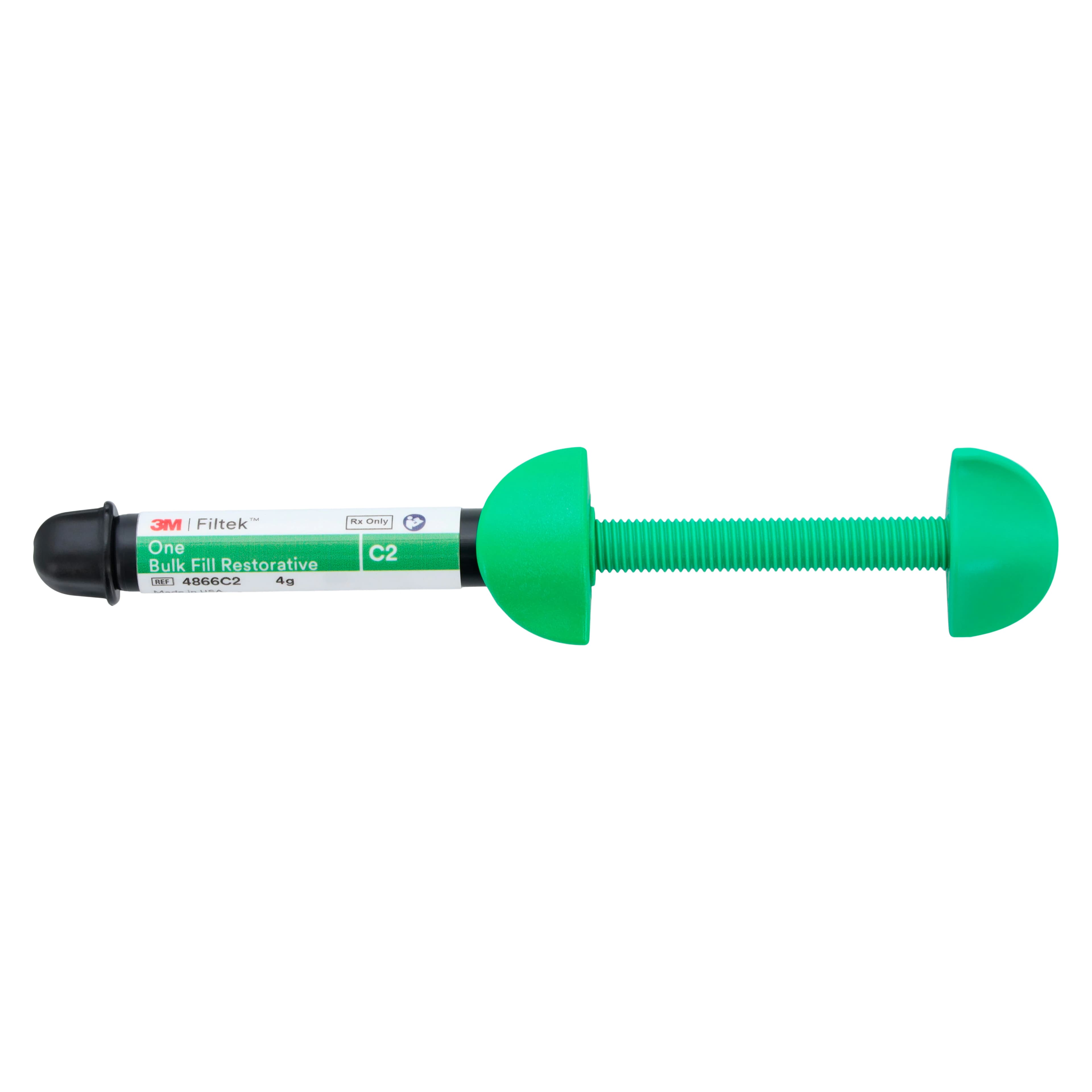 3M Filtek One Bulk Fill Restorative Syringe Refill, Shade C2, 4g, 4866C2 thumbnail 2