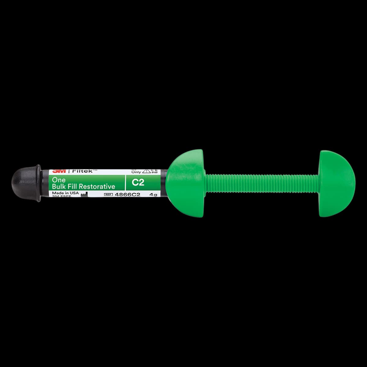 3M Filtek One Bulk Fill Restorative Syringe Refill, Shade C2, 4g, 4866C2 - Filtek One Bulk Fill Restorative 4g Syringe C2 - Image 1