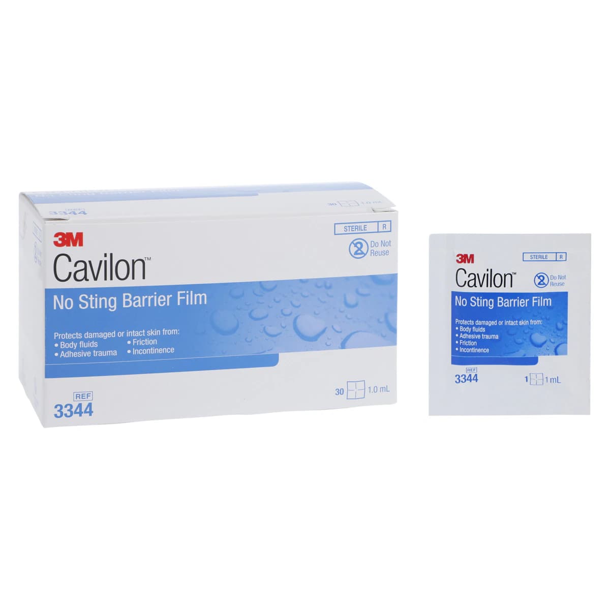 Cavilon No Sting Barrier Film 3344, 1mL, 30/Box - ---Cavilon No String Barrier Film 3344 1mL (30) - Image 1