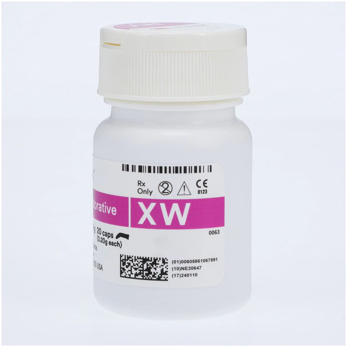 3M Filtek Universal Restorative Capsules, Extra White (XW), 0.2 g, 20/Box, 6550XW thumbnail 3