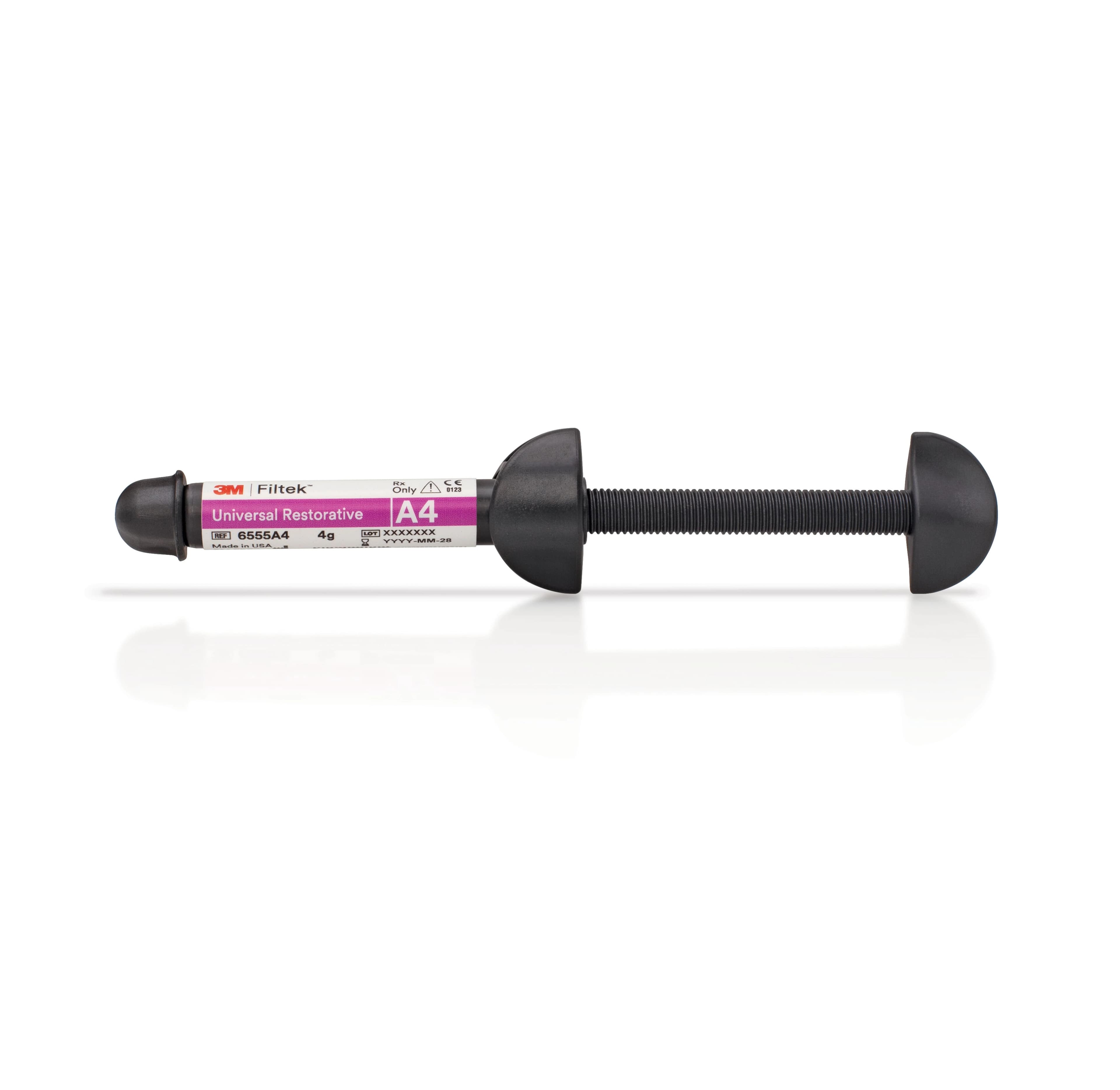 3M Filtek Universal Restorative Composite Syringe Refill, Shade A4, 4g, 6555A4 - Filtek Universal Syringe A4 4gm - Image 1
