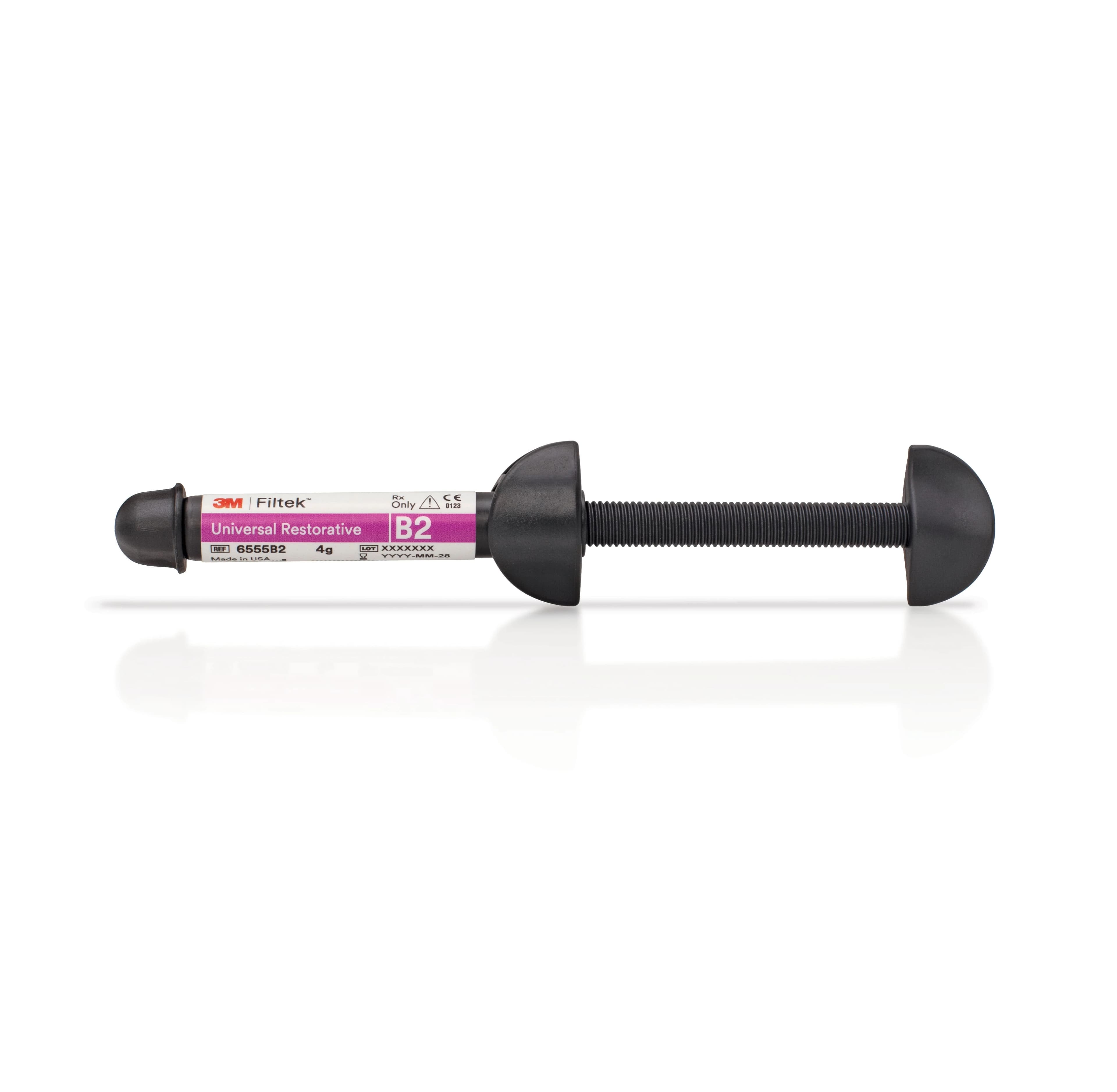 Filtek Universal Restorative Syringe Refill, 4 g, Shade B2, 1/Pk, 6555B2 - Filtek Universal Restorative Syringe Refill, 4 g, B2, 1/Pk, 6555B2 - Image 1