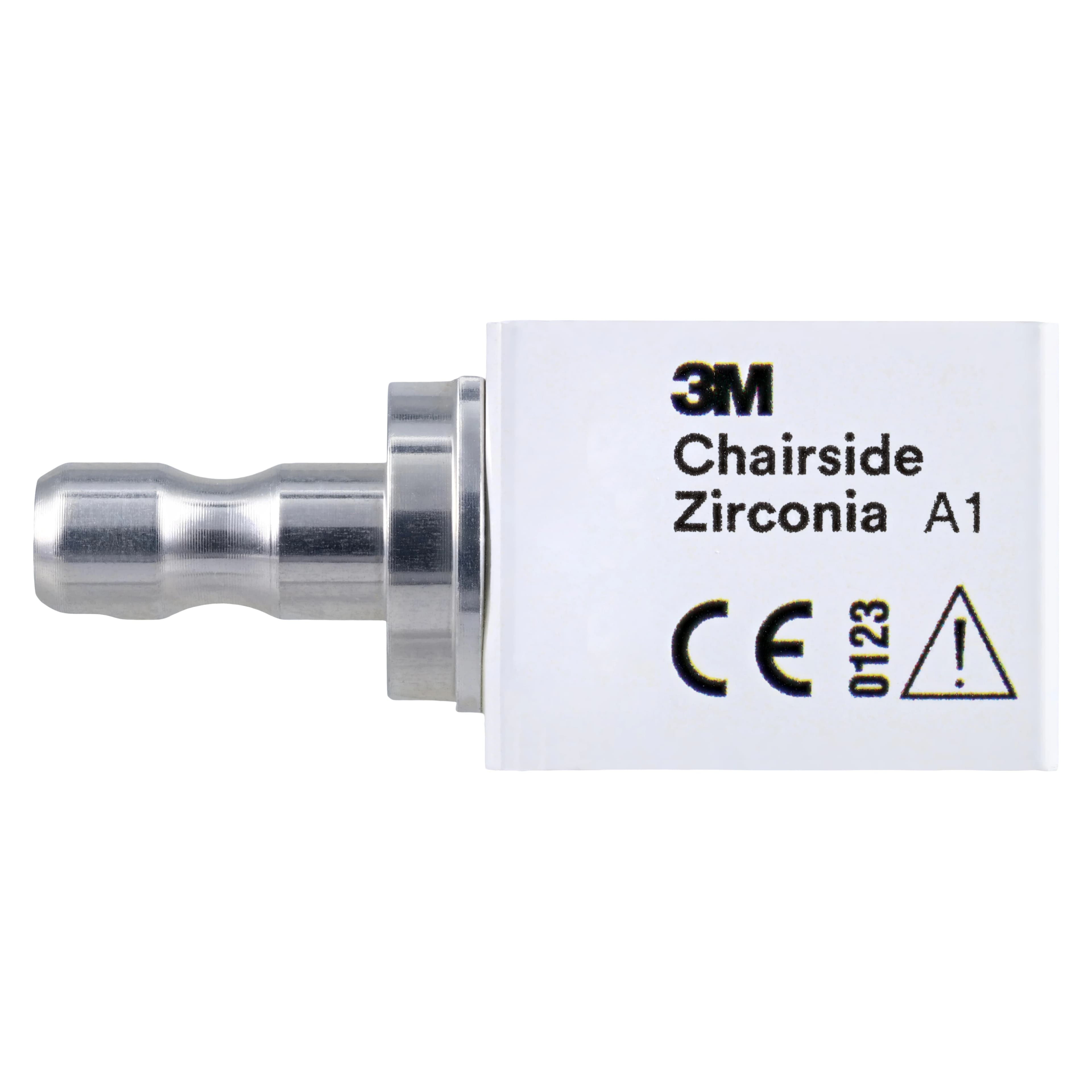 3M™ Chairside Zirconia CEREC Crown Block Refill, Shade A1, 20mm, 5/Pkg, 69941 - 3M™ Chairside Zirconia CEREC A1 Refill 20mm Pack of 5 - Image 1