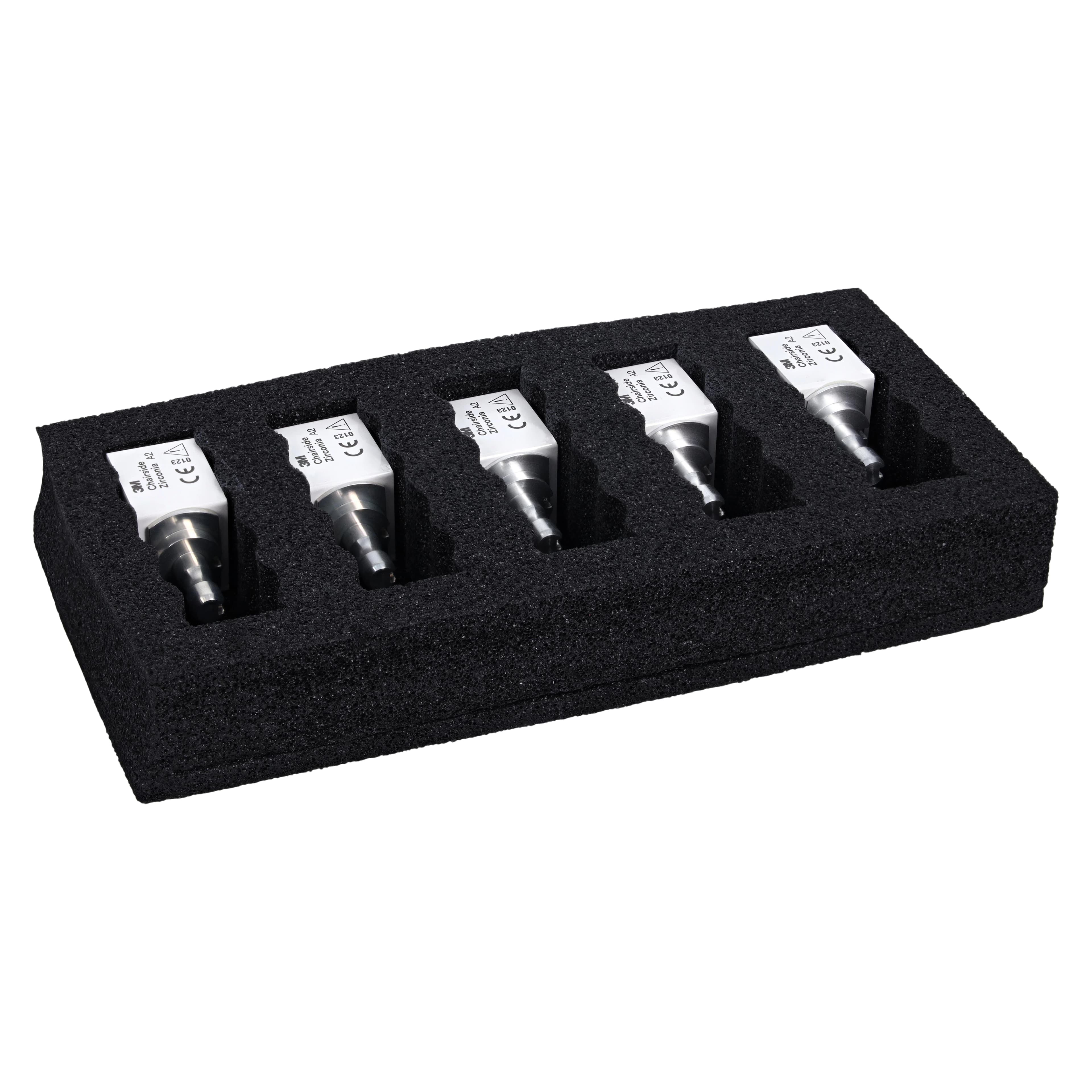 Solventum™ (3M™) Chairside Zirconia CEREC Crown Block Refill, Shade A2, 20mm, 5/Pkg, 69942 thumbnail 3
