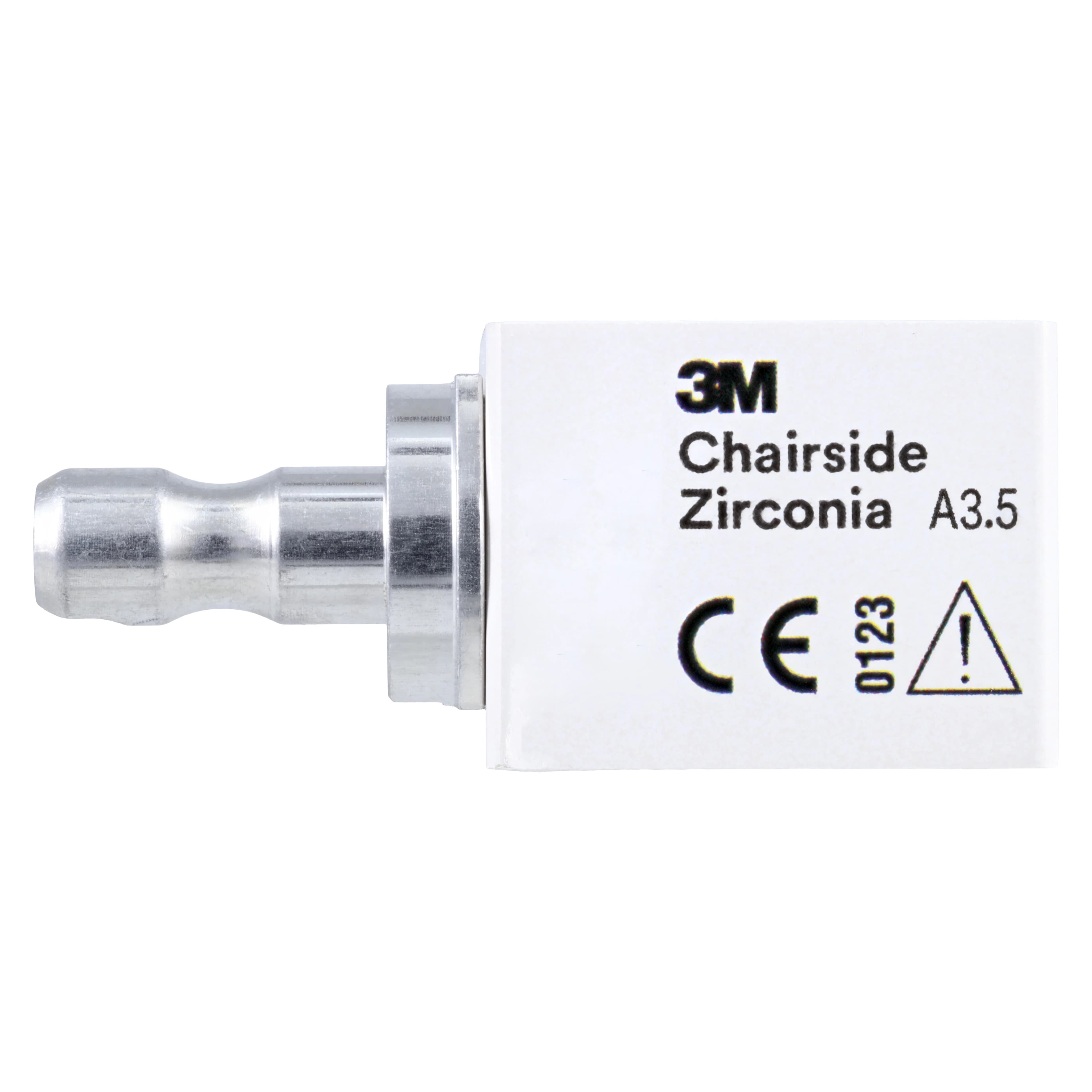 3M™ Chairside Zirconia CEREC Crown Block Refill, Shade A3.5, 20mm, 5/Pkg, 69944 thumbnail 2