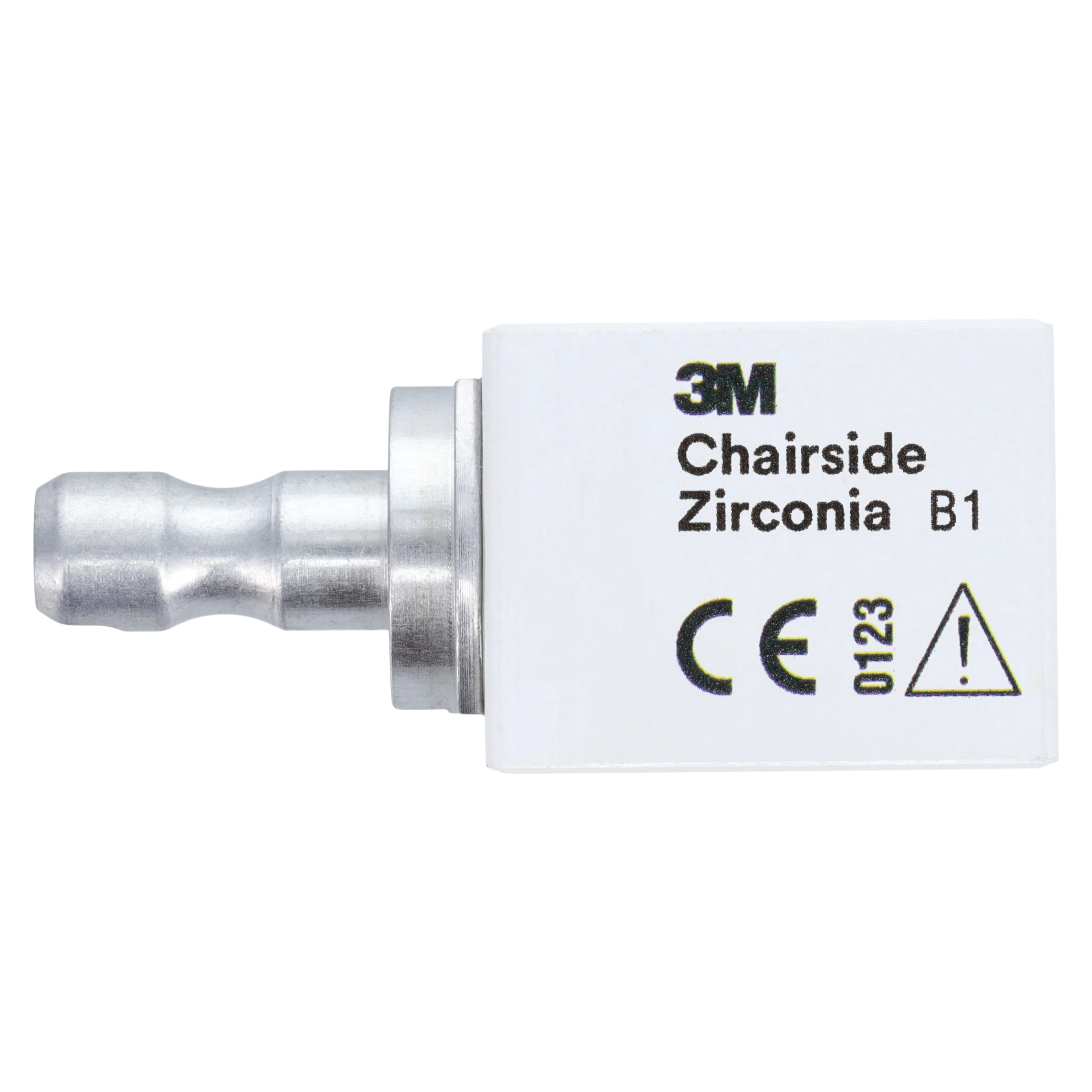 Solventum (3M) Chairside Zirconia CEREC Crown Block, Shade B1, 20mm, 5/Pk, 69945 thumbnail 3