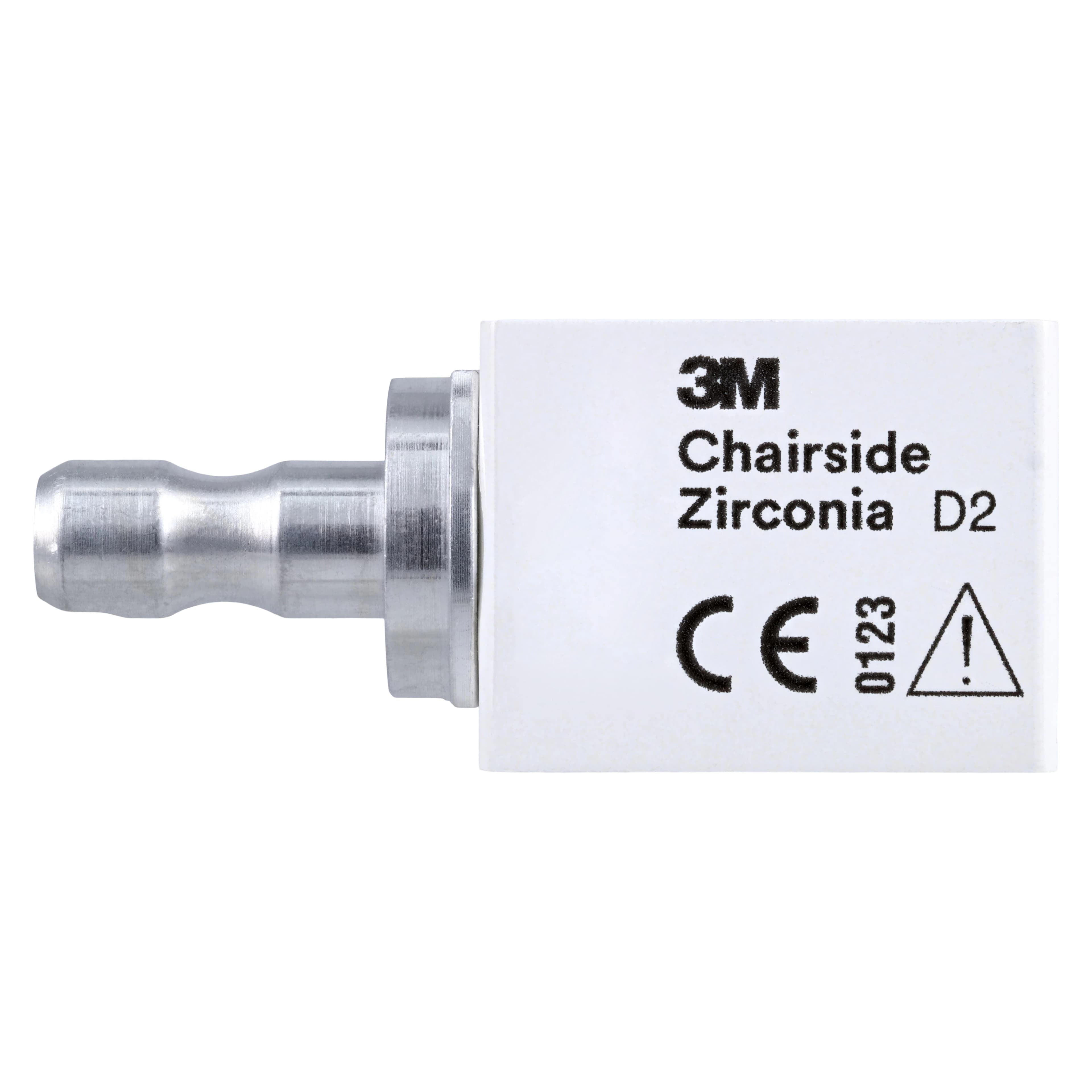 Solventum™ Chairside Zirconia CEREC Crown Block Refill, Shade D2, 20mm, 5/Pkg, 69947 thumbnail 2