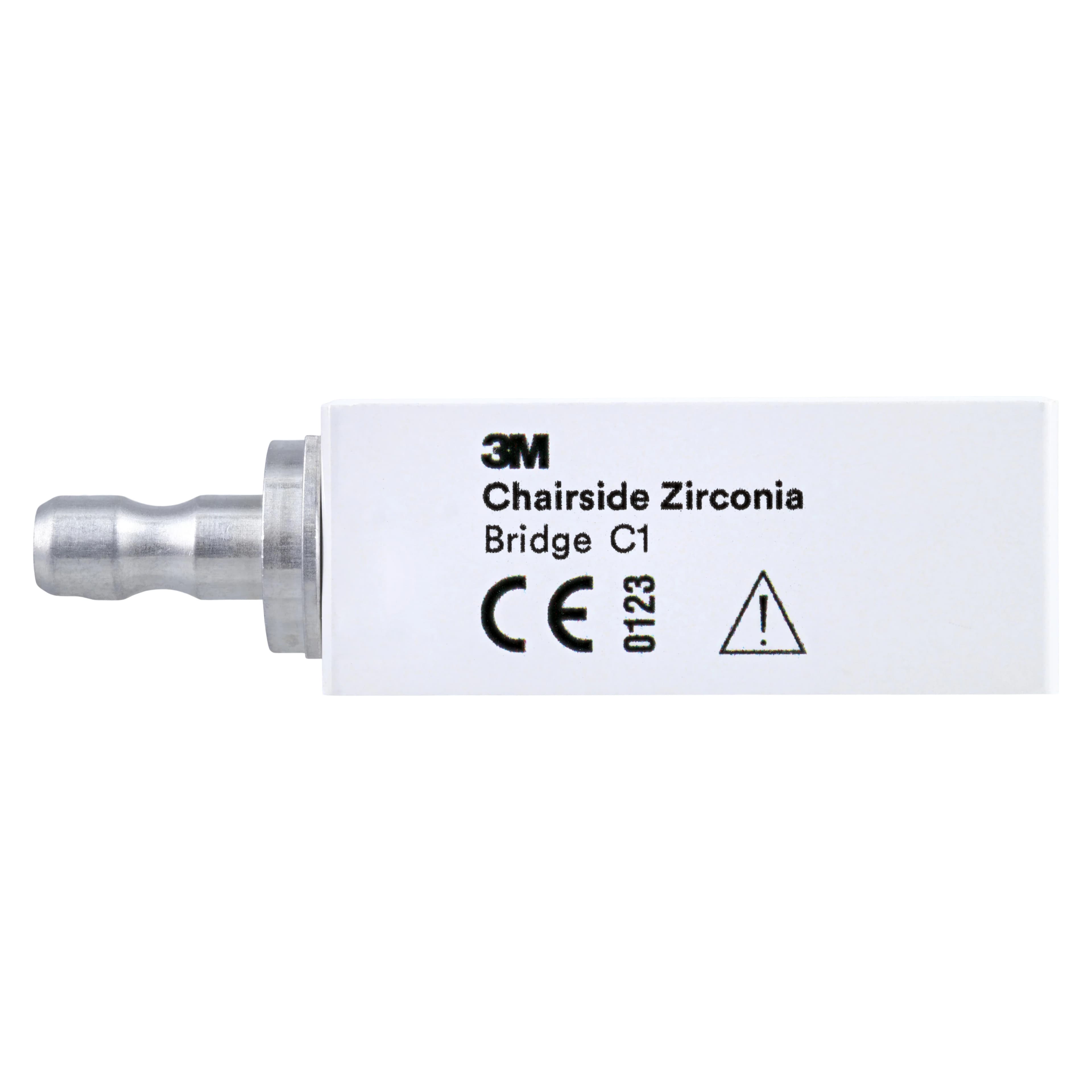 3M Chairside Zirconia CEREC Bridge Blocks 39mm, Shade C1, 3/Pk thumbnail 2