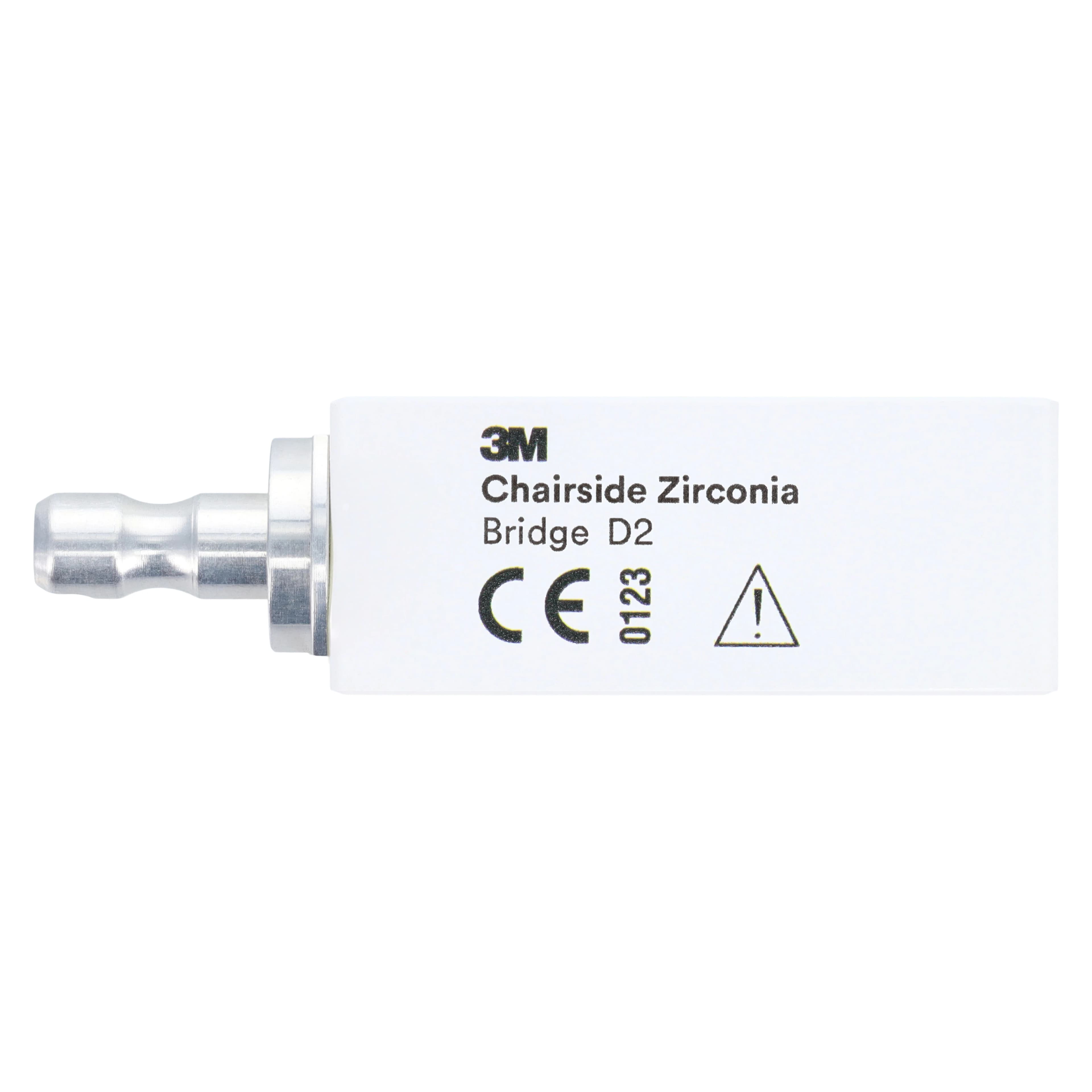 3M™ Chairside Zirconia CEREC Bridge Block Refill, Shade D2, 39mm, Pack of 3, 69955 thumbnail 3