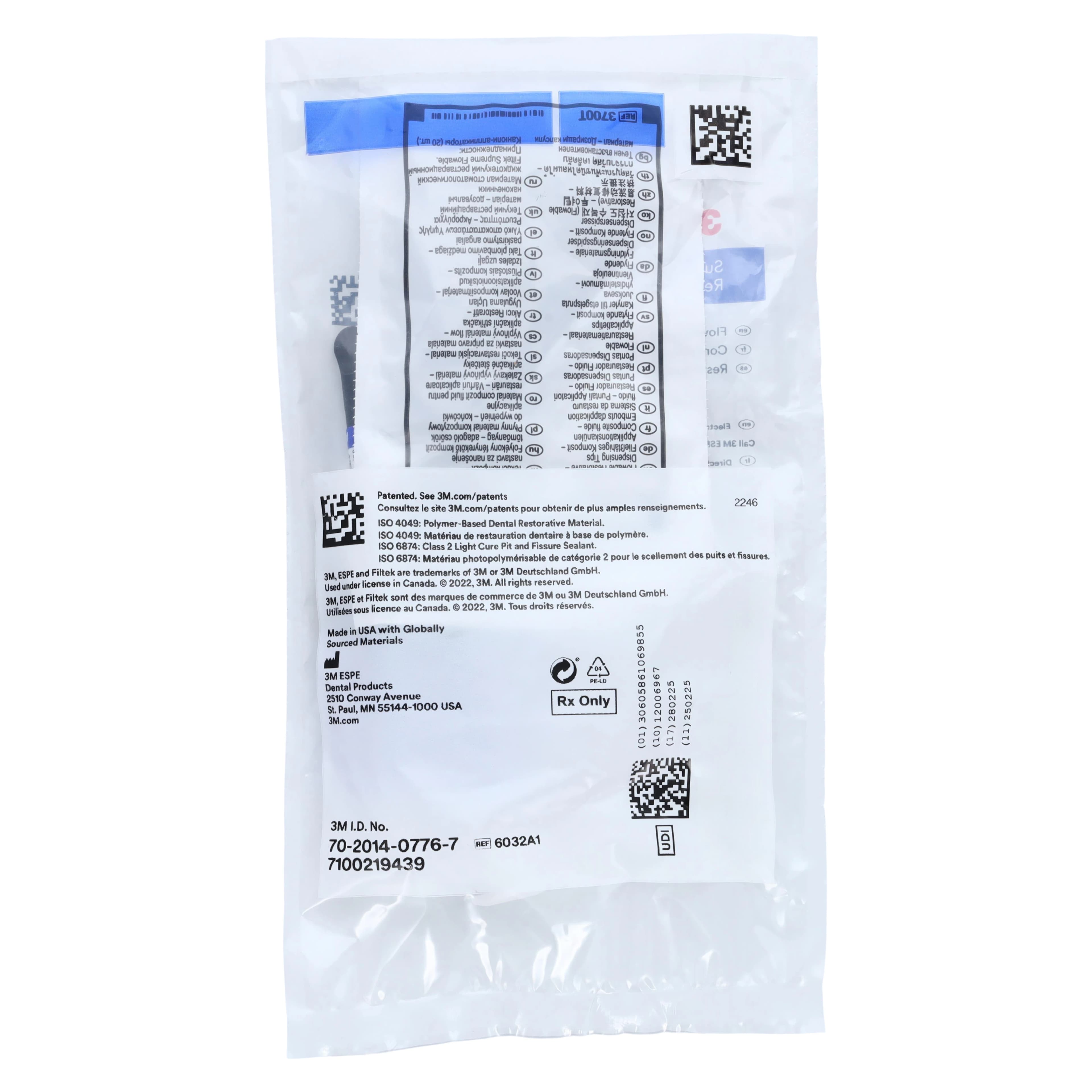 3M Filtek Supreme Ultra Flowable Restorative Syringe Refill, Shade A1, 2 x 2g Syringes with 20 Dispensing Tips, 6032A1 thumbnail 9