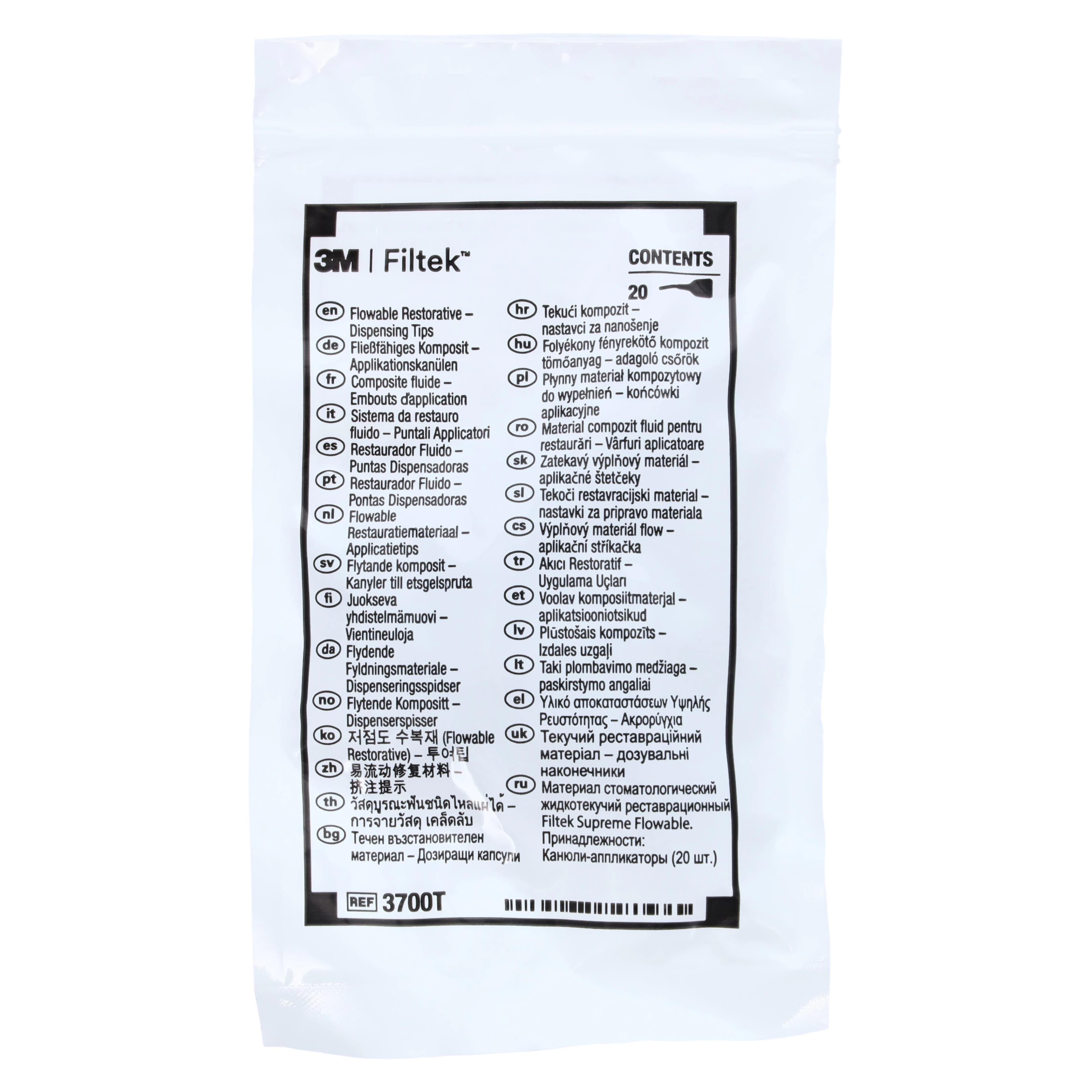 3M Filtek Supreme Flowable Restorative Syringe Refill, Shade B1, 2g Syringes, 2/Pkg, 6032B1 thumbnail 6