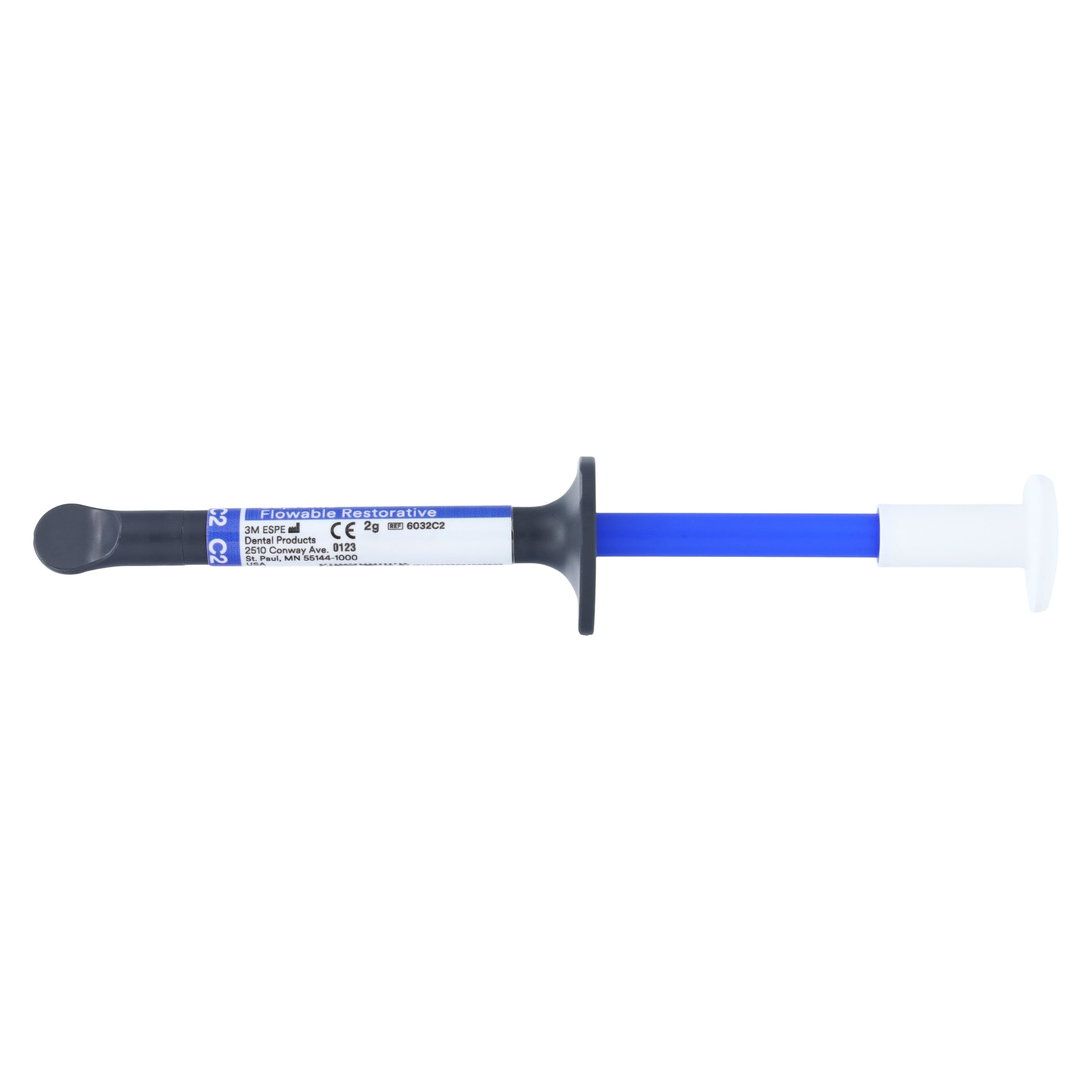 3M Filtek Supreme Flowable Restorative Syringe Refill, Shade C2, 2g Syringes (2/Pkg), 6032C2 thumbnail 3