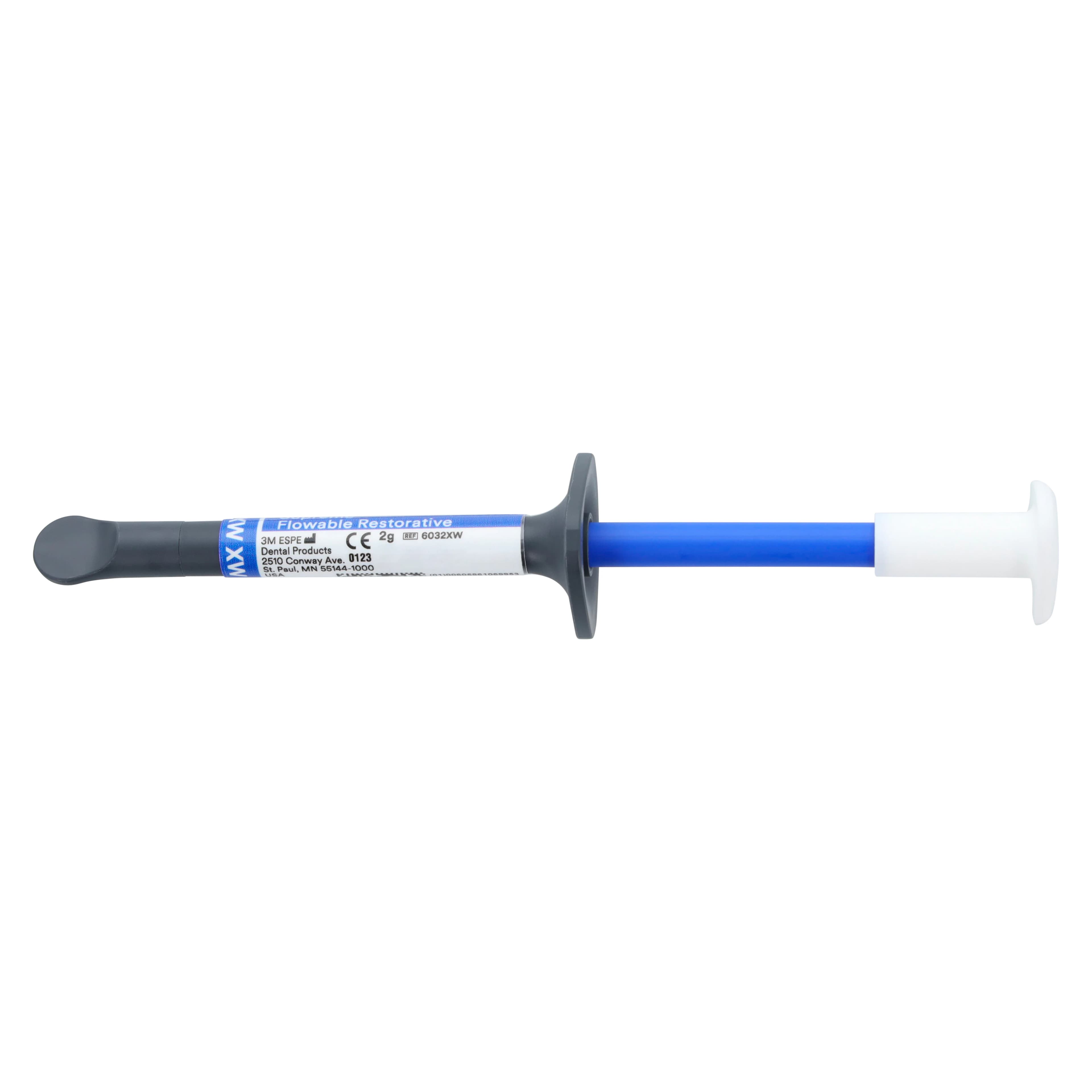 Filtek Supreme Ultra Flowable Composite, Syringe Refill, Extra White (XW), 2 g Syringes, 2/Pk, 6032XW thumbnail 2