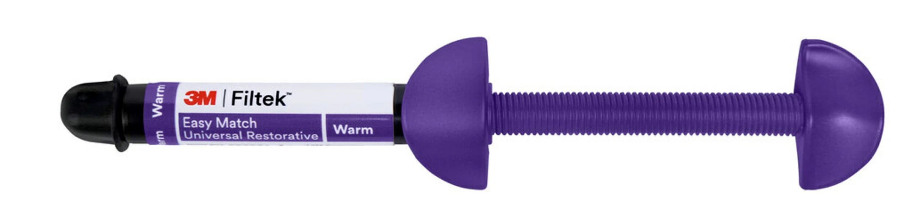 3M Filtek Easy Match Universal Restorative, Warm Shade, 4g Syringe, 1/Pk, 6120W - Filtek Easy Match Universal Restorative 4g Syringe 1/Pk Warm, 6120W - Image 1