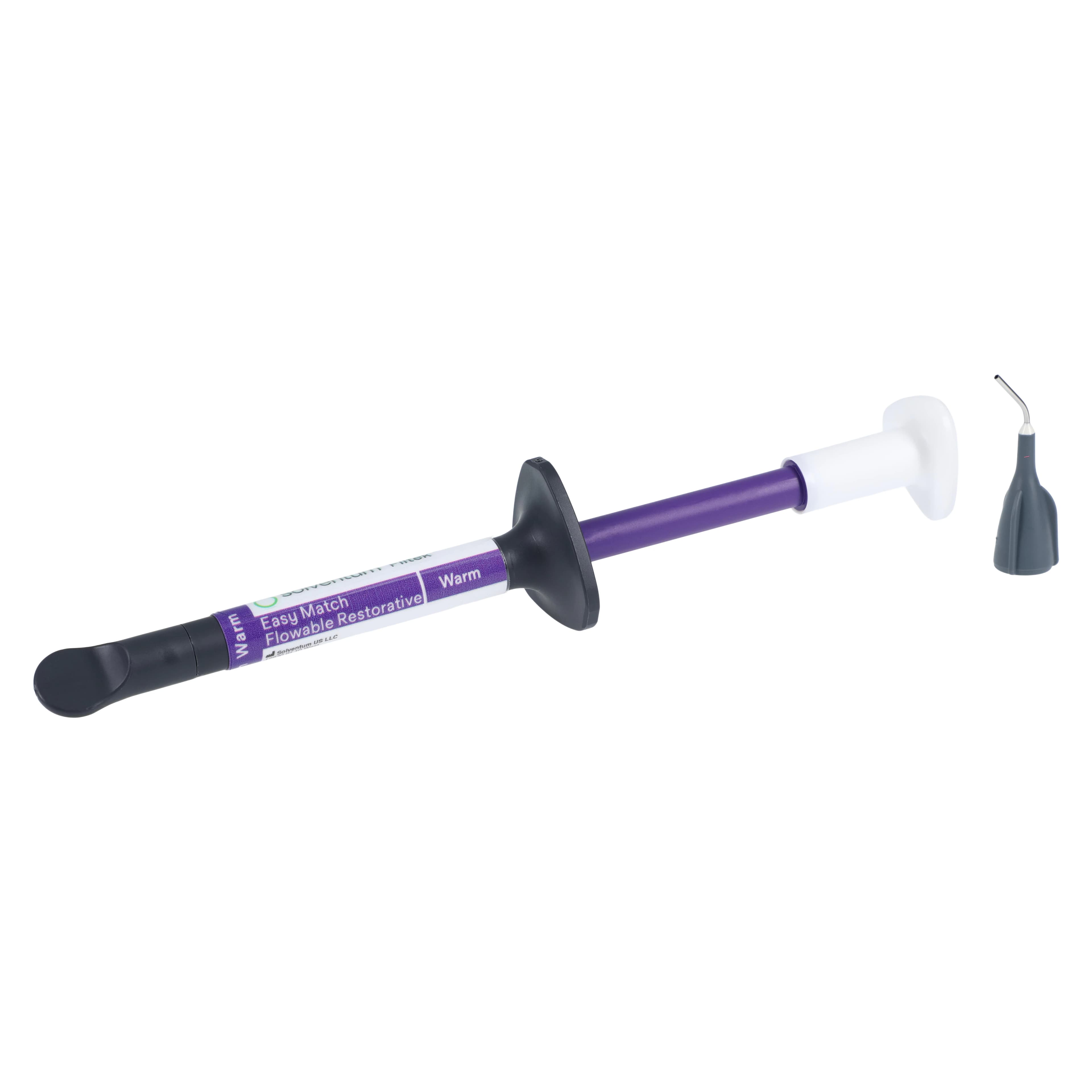 Solventum™ Filtek™ Easy Match Flowable Restorative, Warm Shade, 2g Syringe, 2/Pkg, 6125W - Solventum™ Filtek™ Easy Match Flowable Restorative Warm 2g Syringe Kit of 2 - Image 1