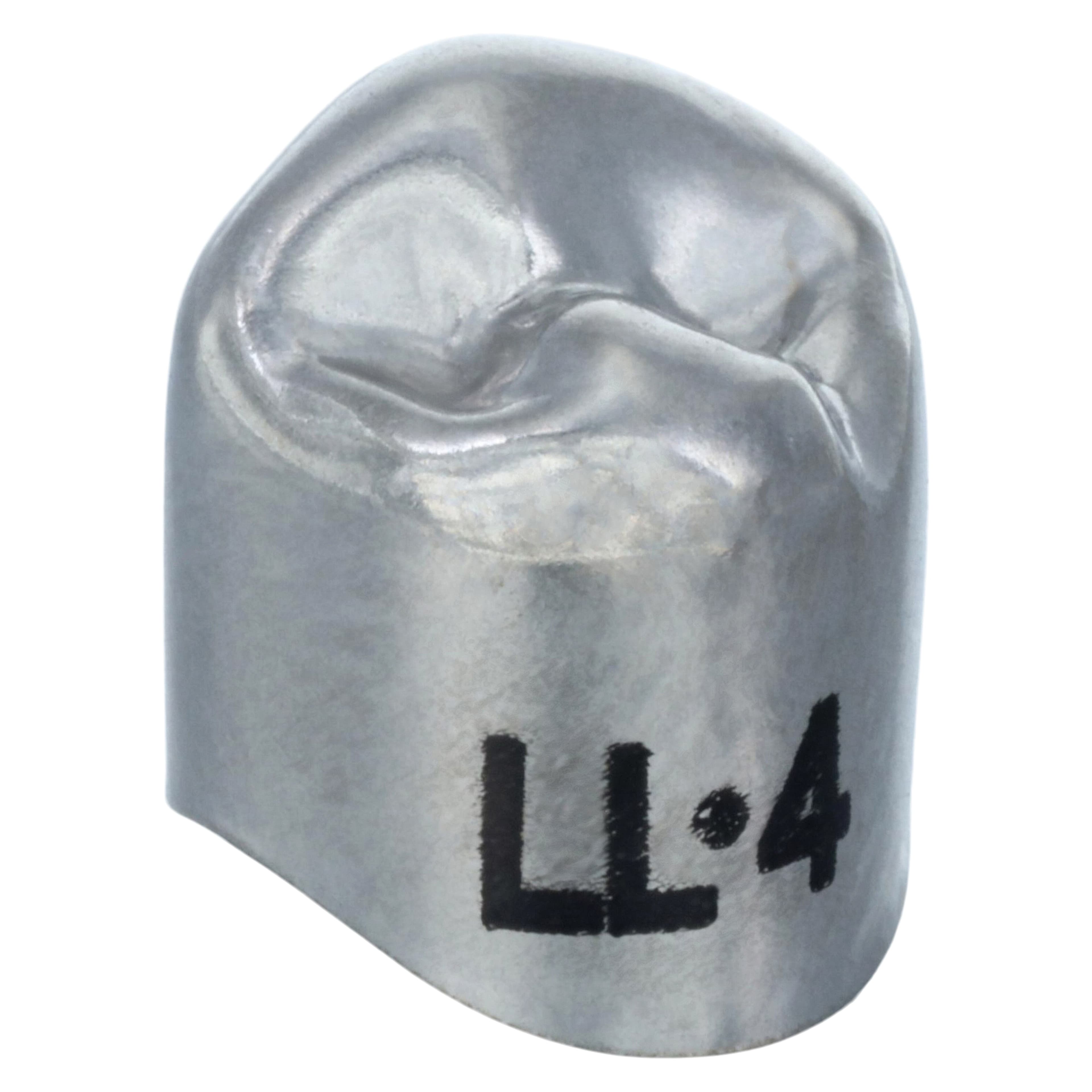 3M Unitek Stainless Steel Permanent Crown, First Bicuspid, Lower Left, Size 4 (4LL), 5/Box, 900534 thumbnail 3