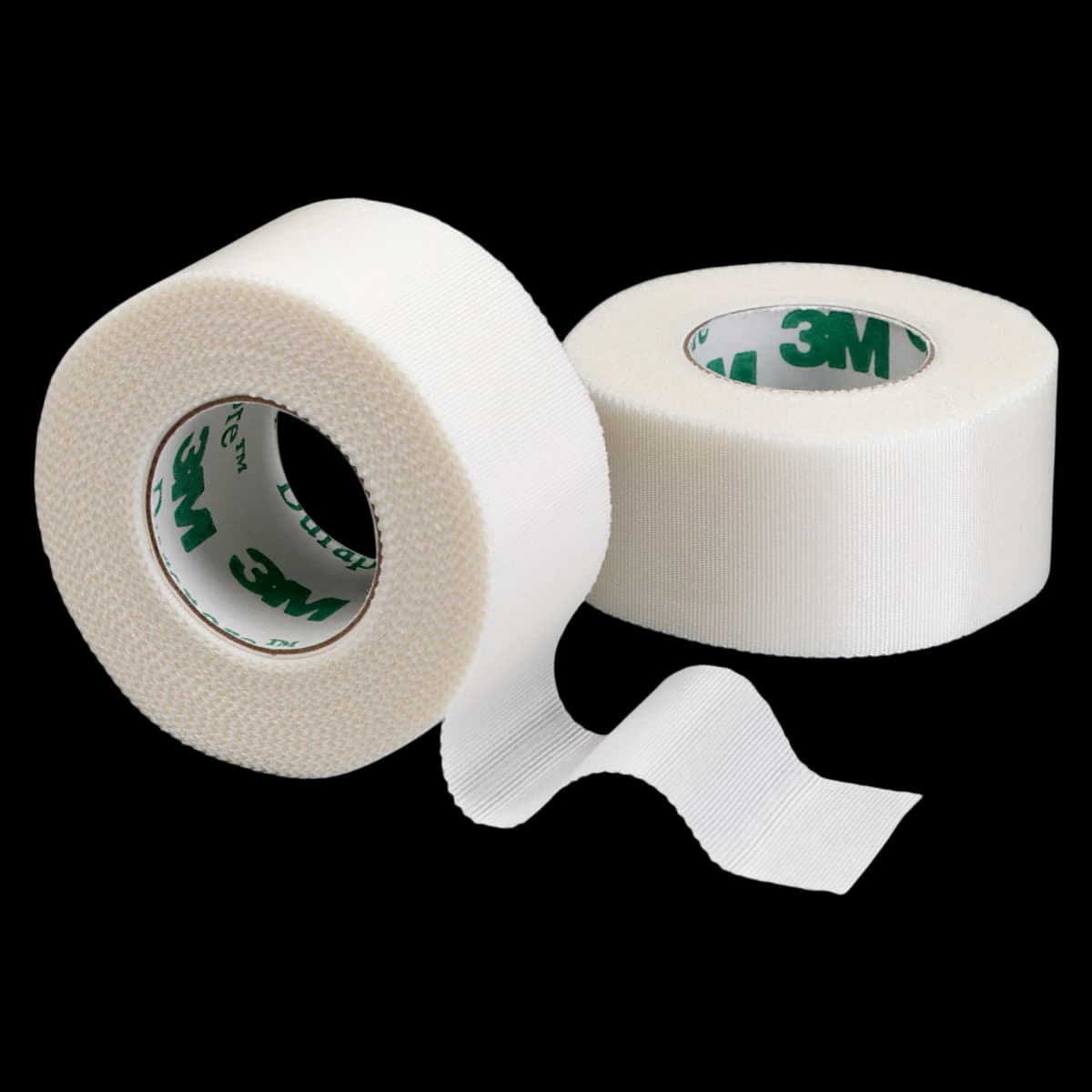3M Durapore Surgical Tape, 1" x 10 yds, White, Non-Sterile, 12 Rolls/Box, 1538-1 - Durapore Surgical Tape 1" x 10yds 12/Rolls - Image 1