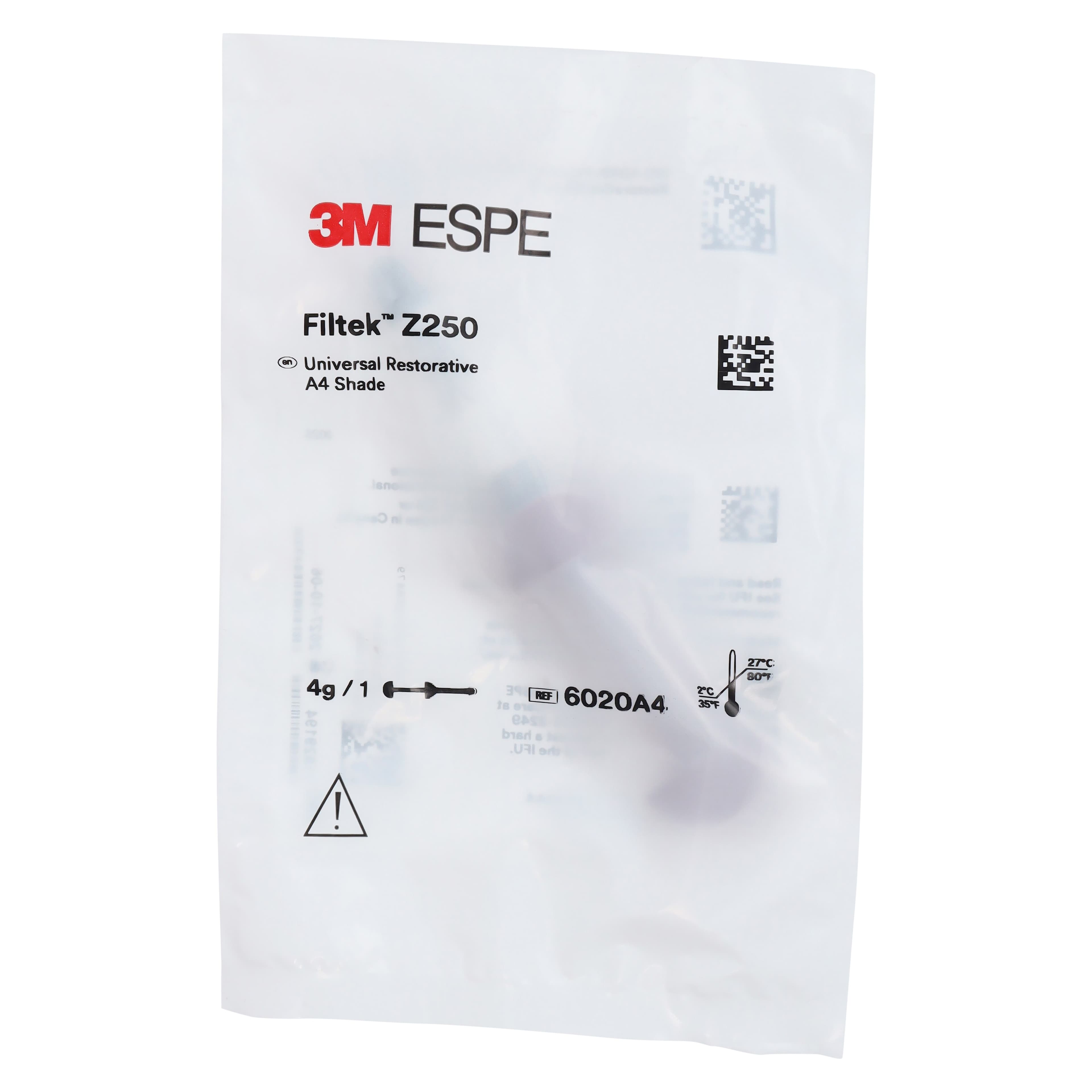 3M Filtek Z250 Universal Restorative Composite, Shade A4, 4g Syringe Refill, 6020A4 thumbnail 3
