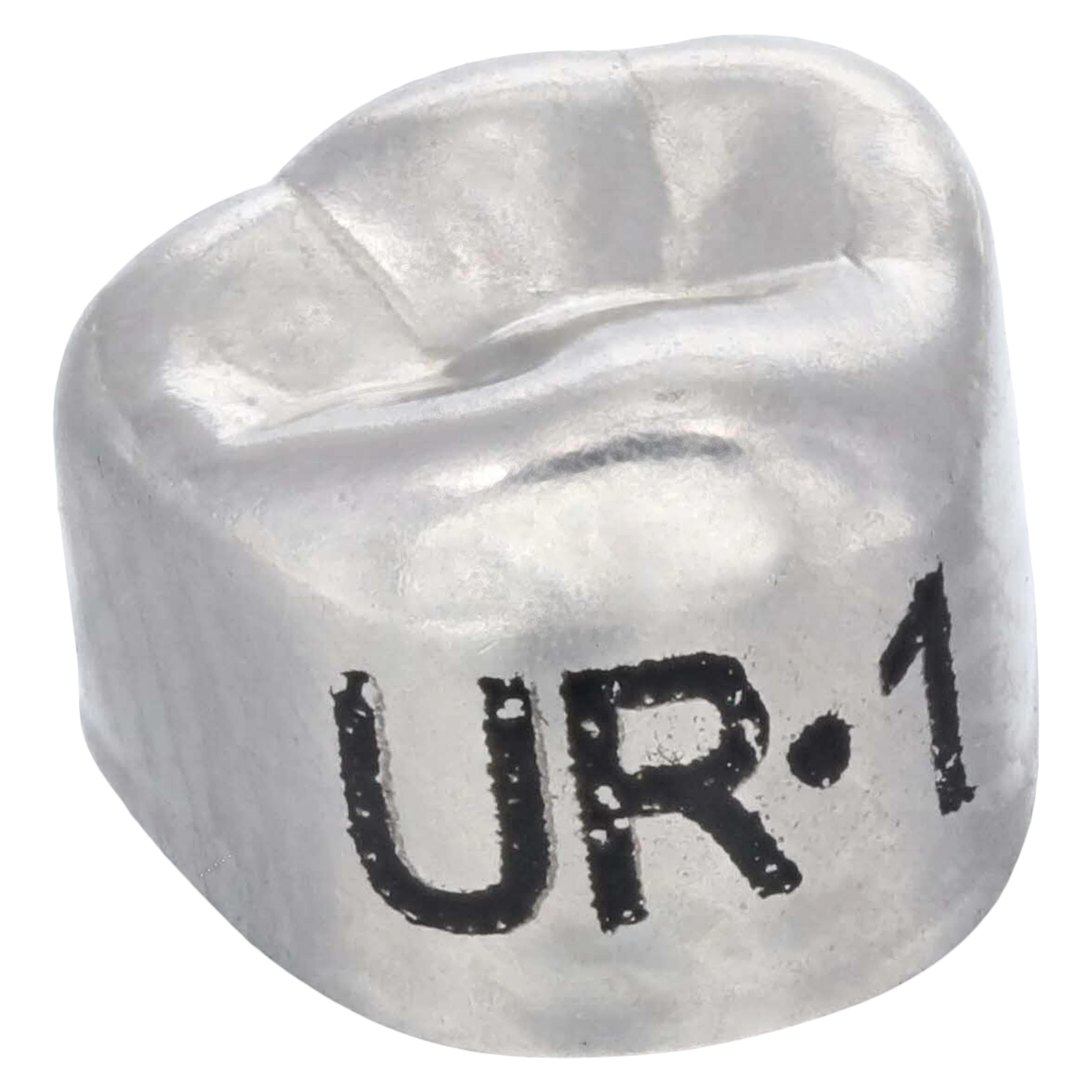 3M Unitek Stainless Steel Primary Molar Crown, Upper Right First Molar, Size 1 (1UR1), 5/Box, 900121 thumbnail 3