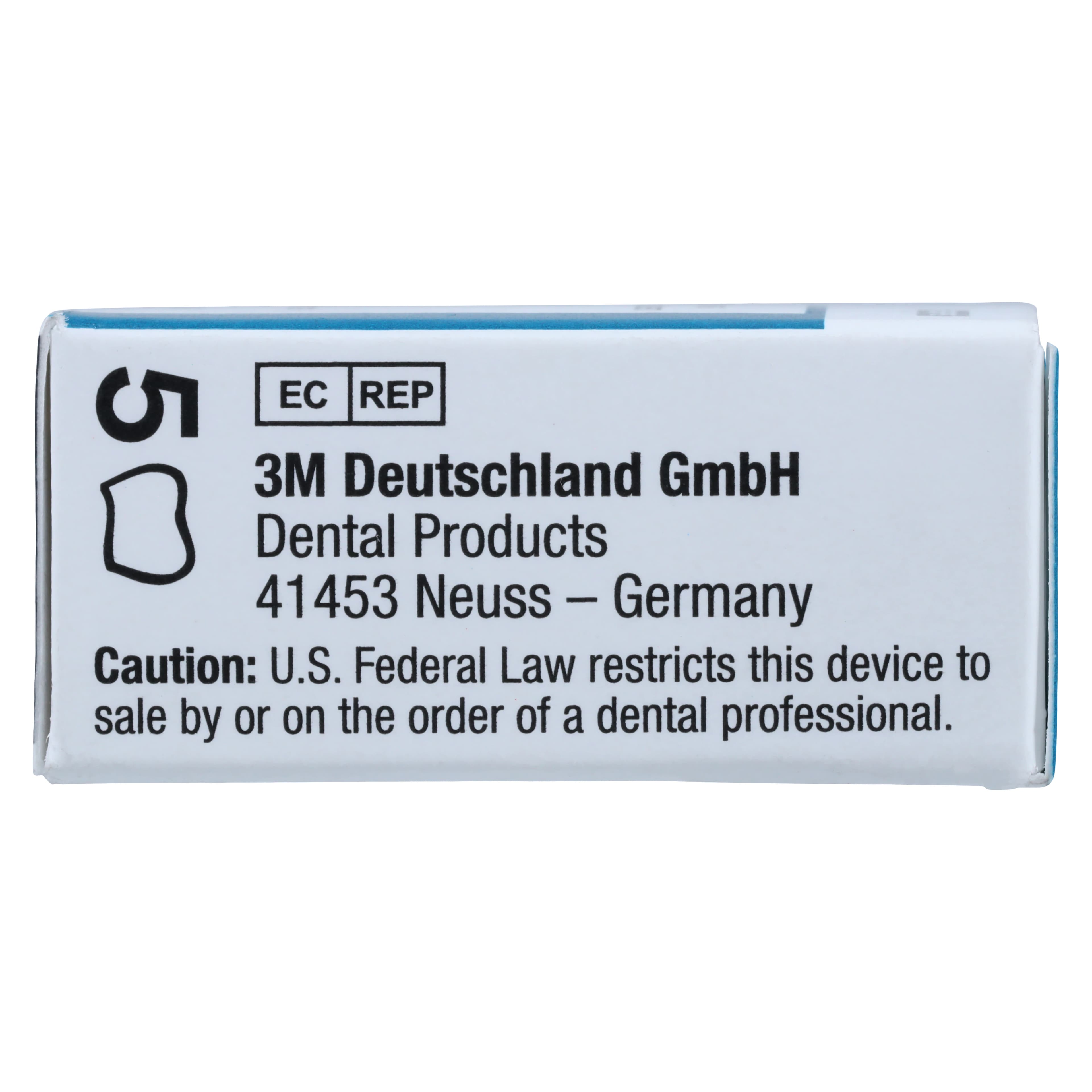 3M Unitek Permanent Stainless Steel Crowns, Lower Left Second Permanent Molar, Size 2LL, 5/Box, 900432 thumbnail 4