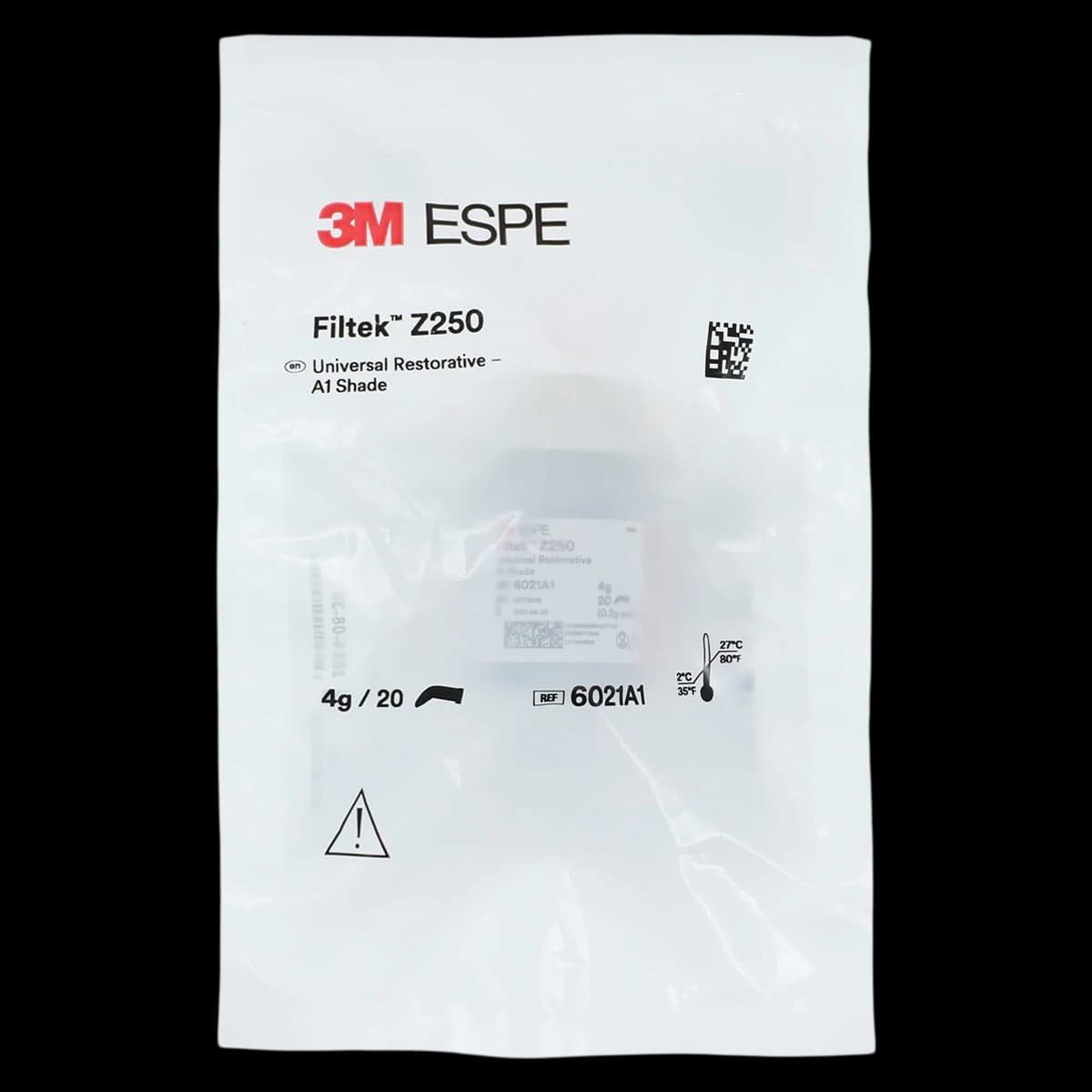 3M Filtek Z250 Universal Restorative Capsule Refill, Shade A1, 0.2 g, 20/Box, 6021A1 - Filtek Z250 Universal Restorative Caps A1 Refill 20Bx - Image 1