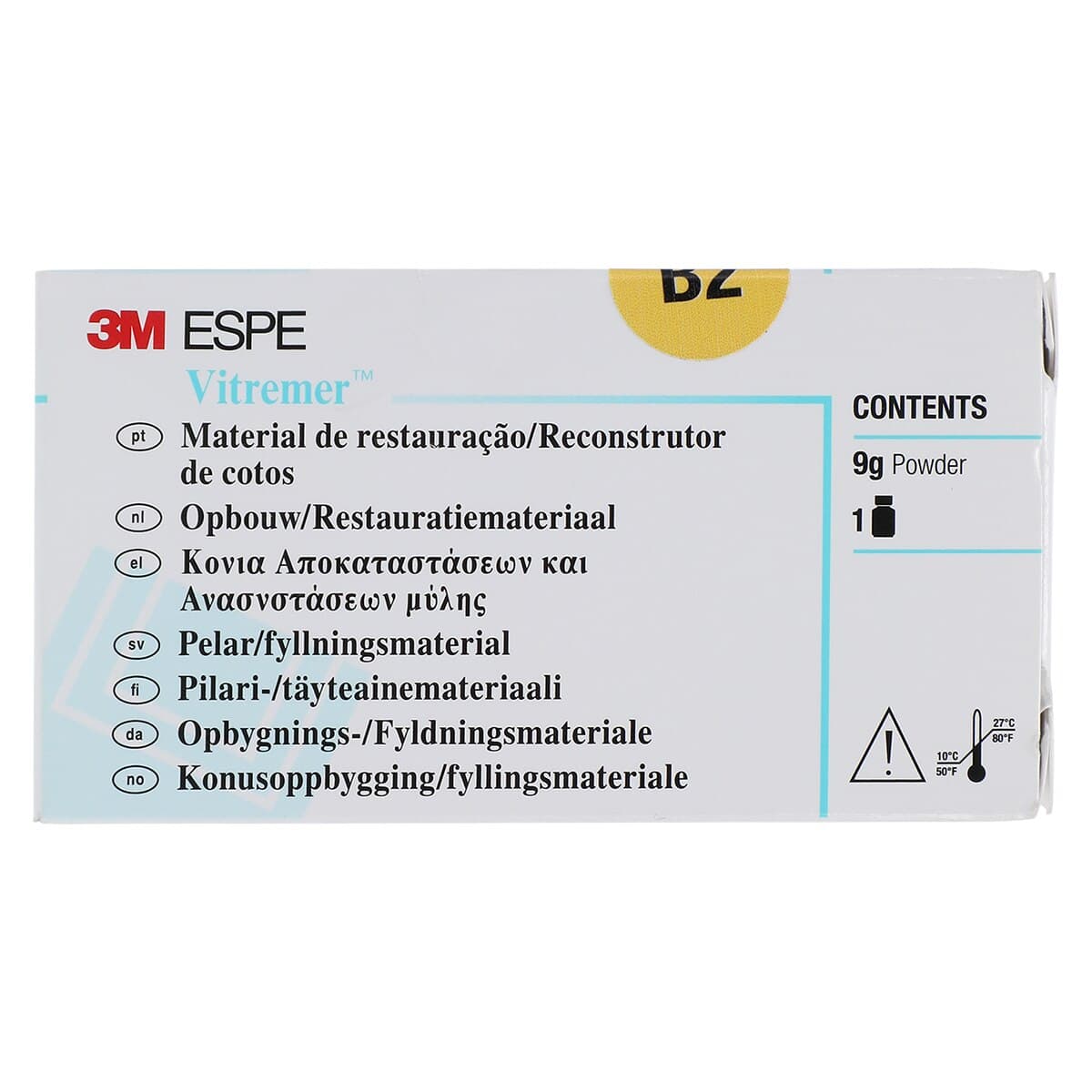 Vitremer B2 Powder, Light Cure Glass Ionomer, 9g Bottle, 01KEZKNMK5RM5NNRNEA3BDAHA3 thumbnail 8