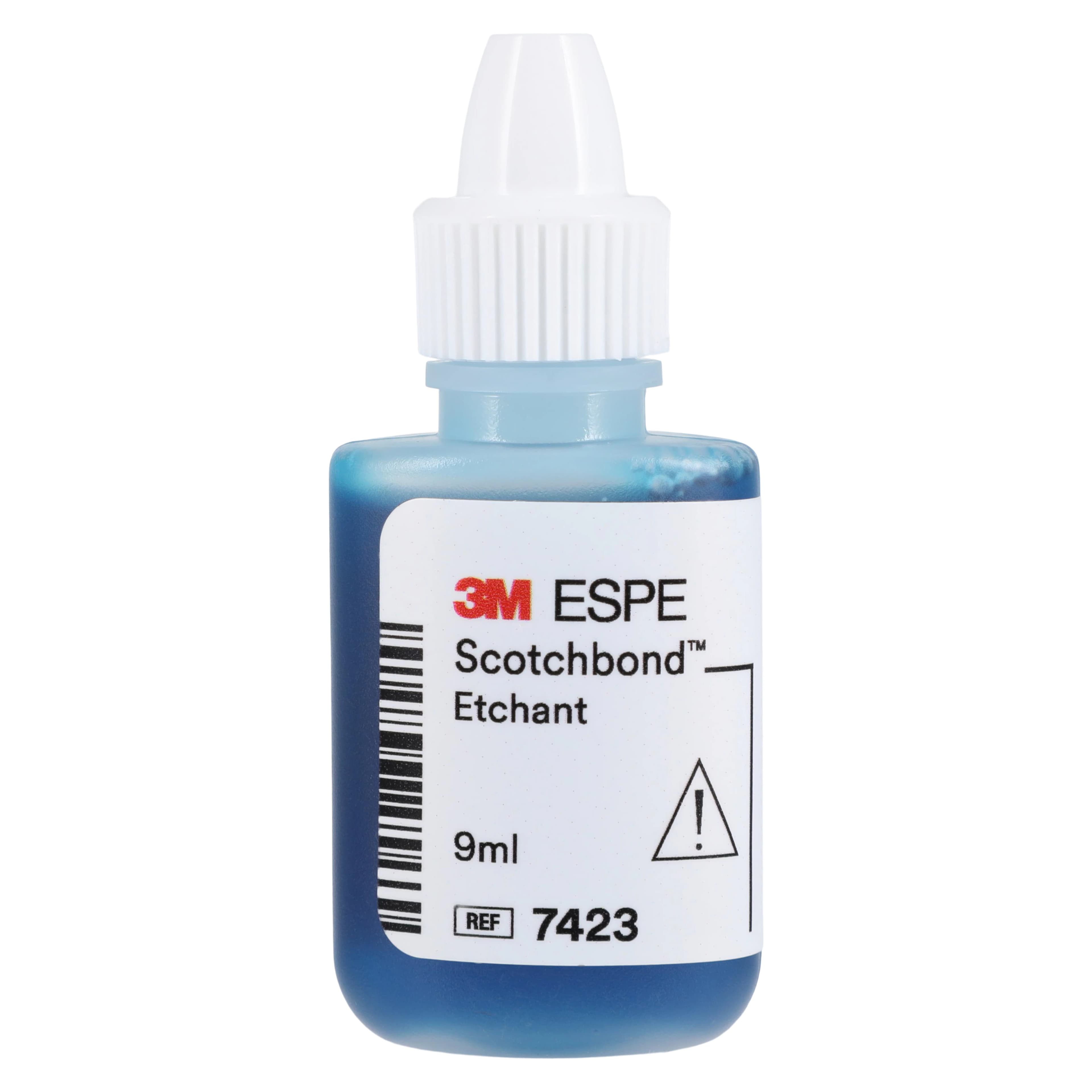3M Scotchbond Universal Etching Gel Refill, 37% Phosphoric Acid, 9 mL, Blue, 1/Pk, 7423 - Scotchbond Universal Etching Gel, Refill, 9 ml, Low Viscosity, Blue, 1/Pk - Image 1