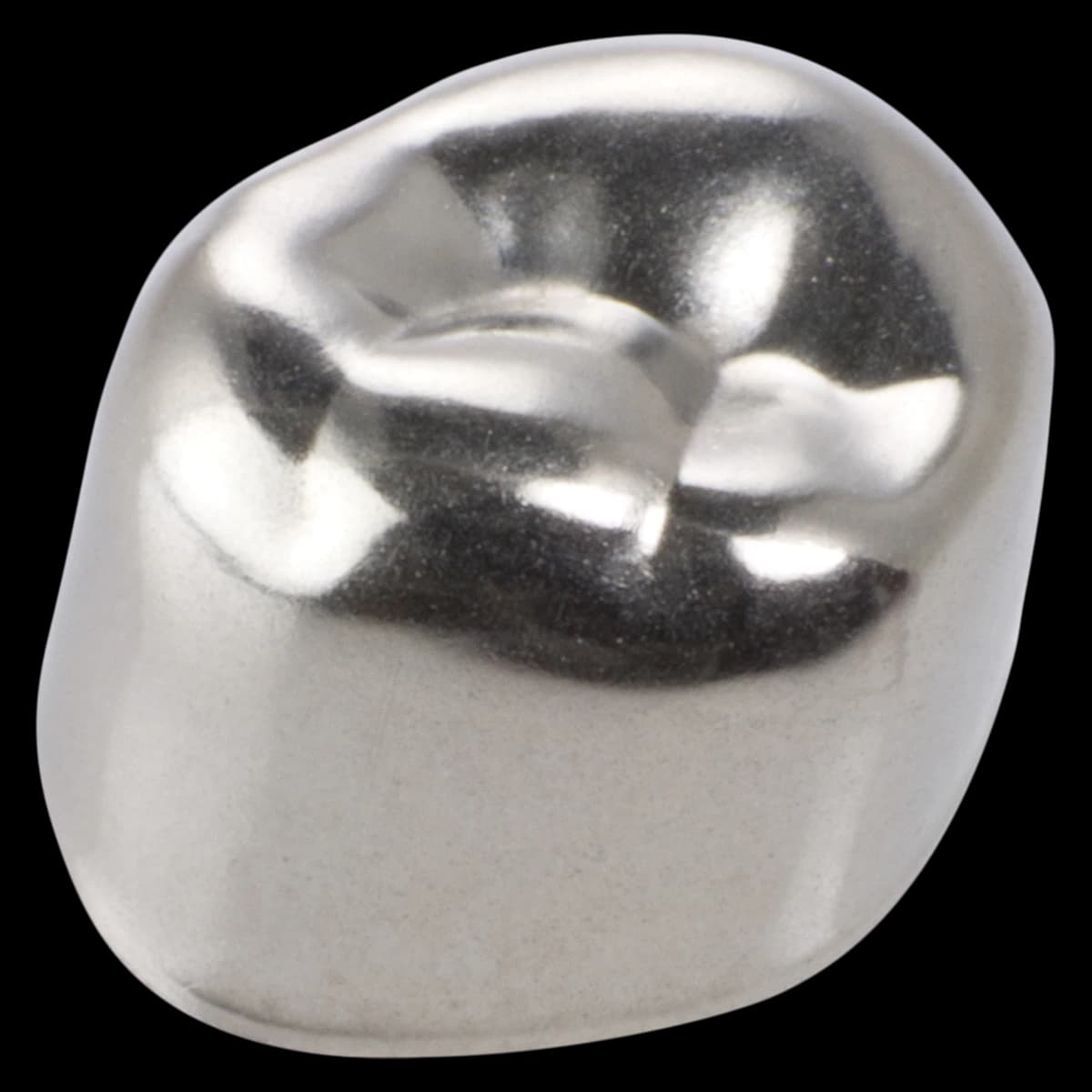 3M Unitek Stainless Steel Primary Molar Crowns, Upper Right First Molar, Size 4 (UR4), 5/Box, 900124 - 3M Unitek Stainless Steel Primary Molar Crowns Upper Right First Size 4 5Bx - Image 1