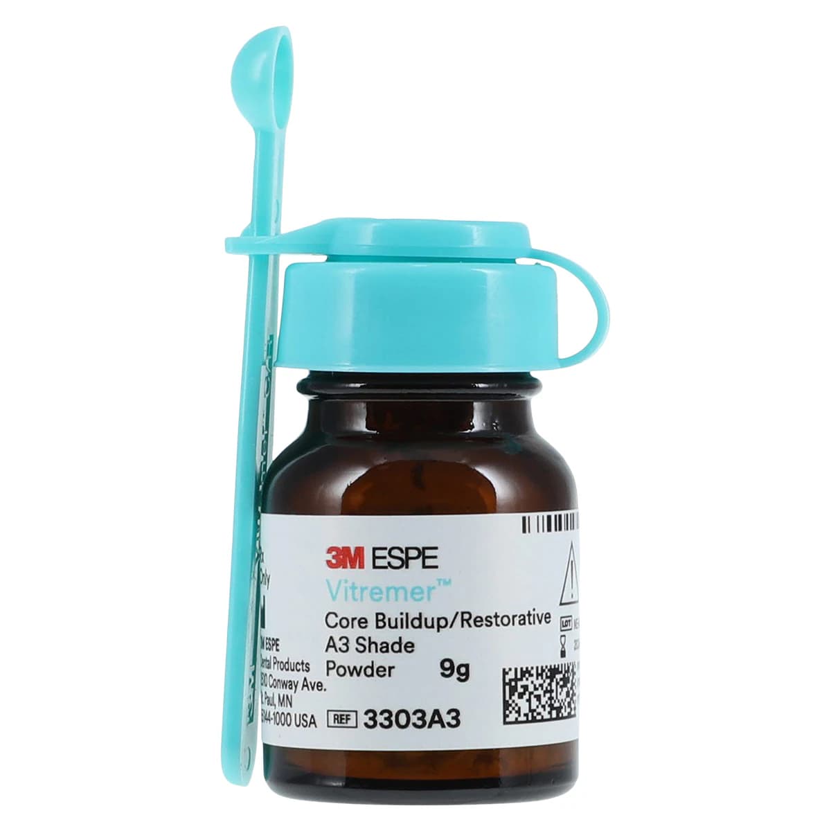3M Vitremer Core Buildup/Restorative Powder Refill & Spoon, Shade A3, 9 g, 3303A3 thumbnail 4