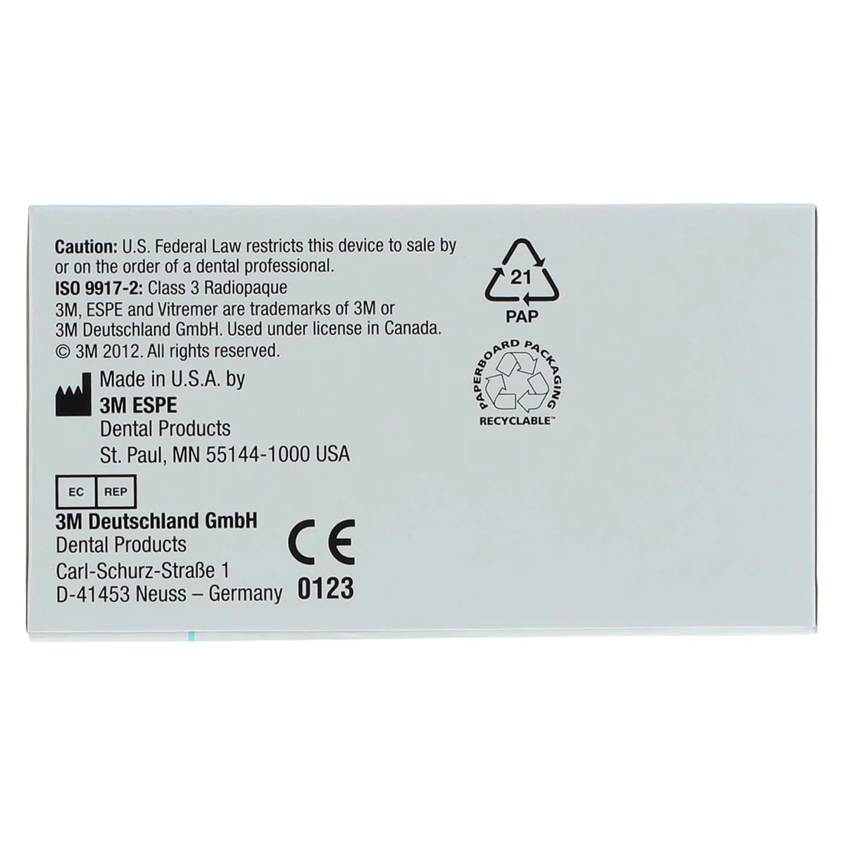 3M Vitremer Core Buildup/Restorative Powder Refill & Spoon, Shade A3, 9 g, 3303A3 thumbnail 8