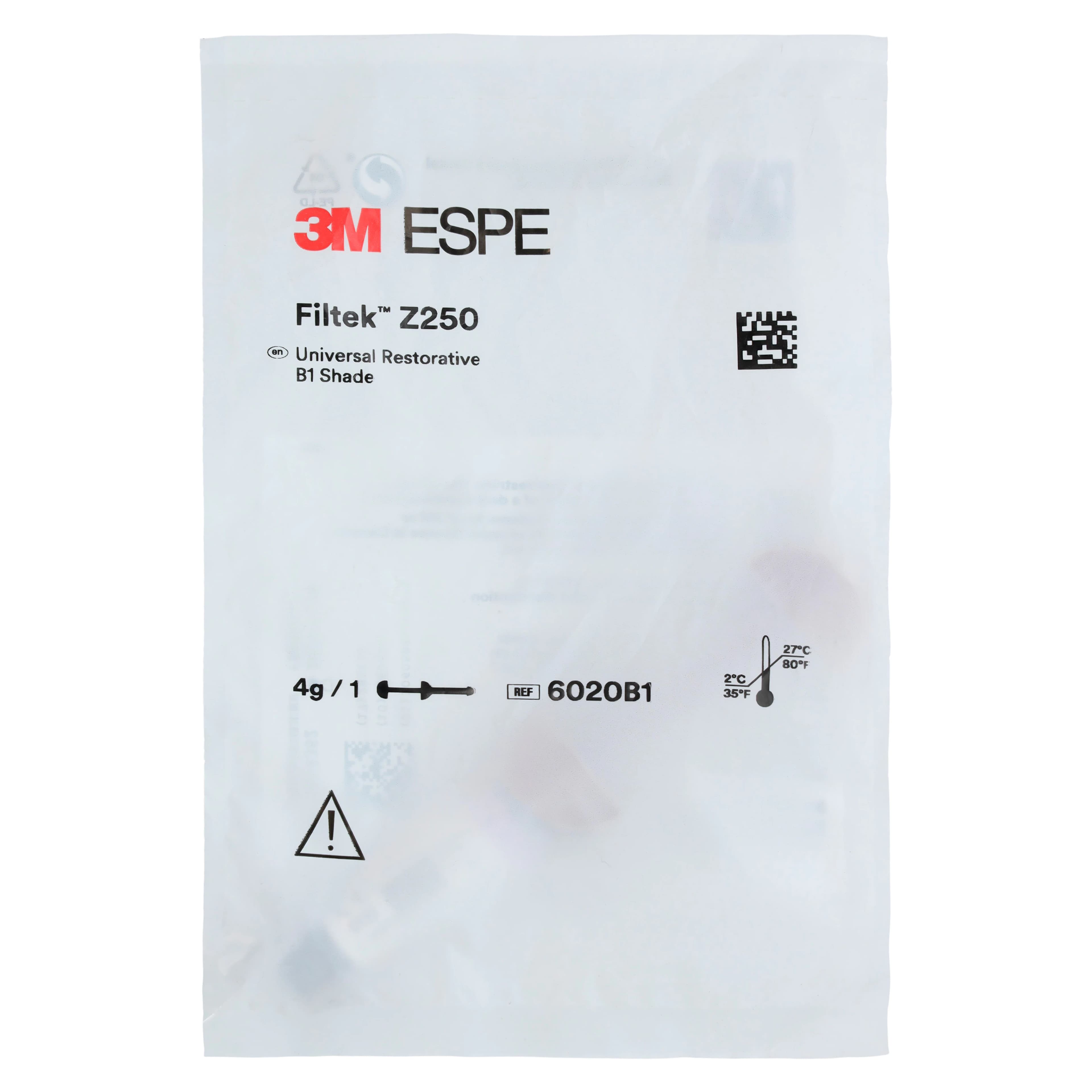 3M Filtek Z250 Universal Restorative Composite, Shade B1, 4g Syringe Refill, 6020B1 thumbnail 4