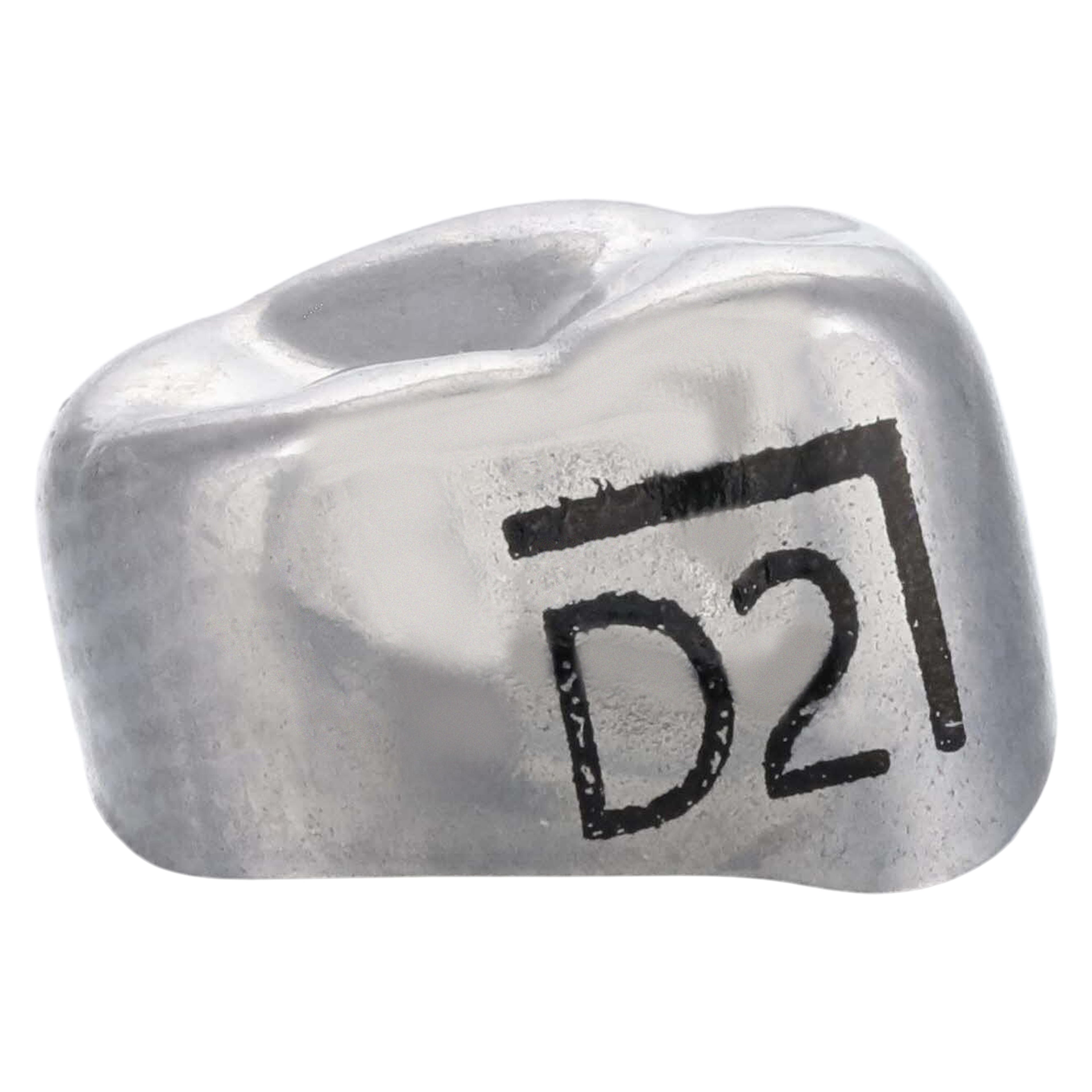 3M Crowns SS 1st Primary Molar, Size DLR2, Lower Right, Preformed Temporary, 5/Box thumbnail 3