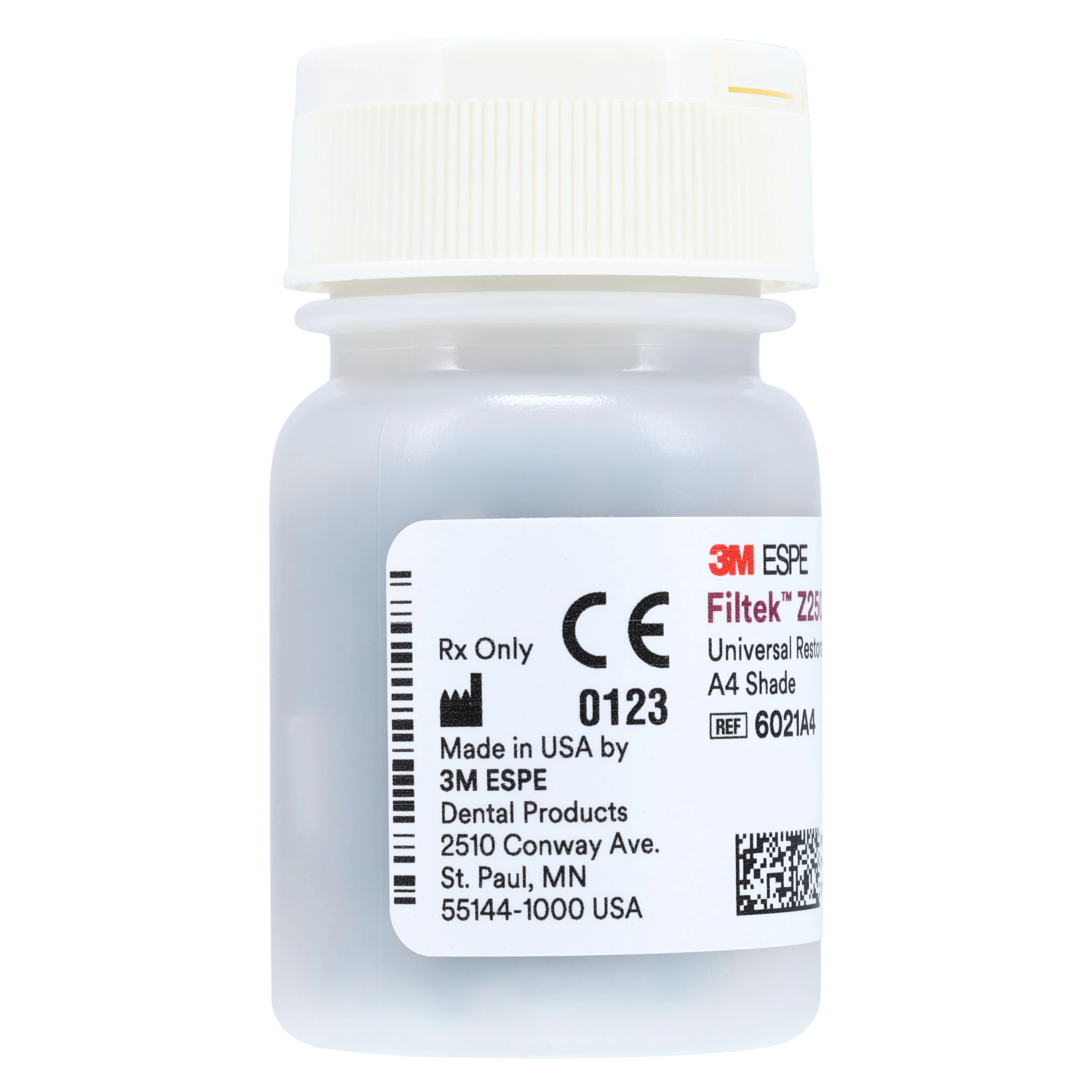 3M Filtek Z250 Universal Restorative Capsule Refill, Shade A4, 0.2 g, 20/Box, 6021A4 thumbnail 4