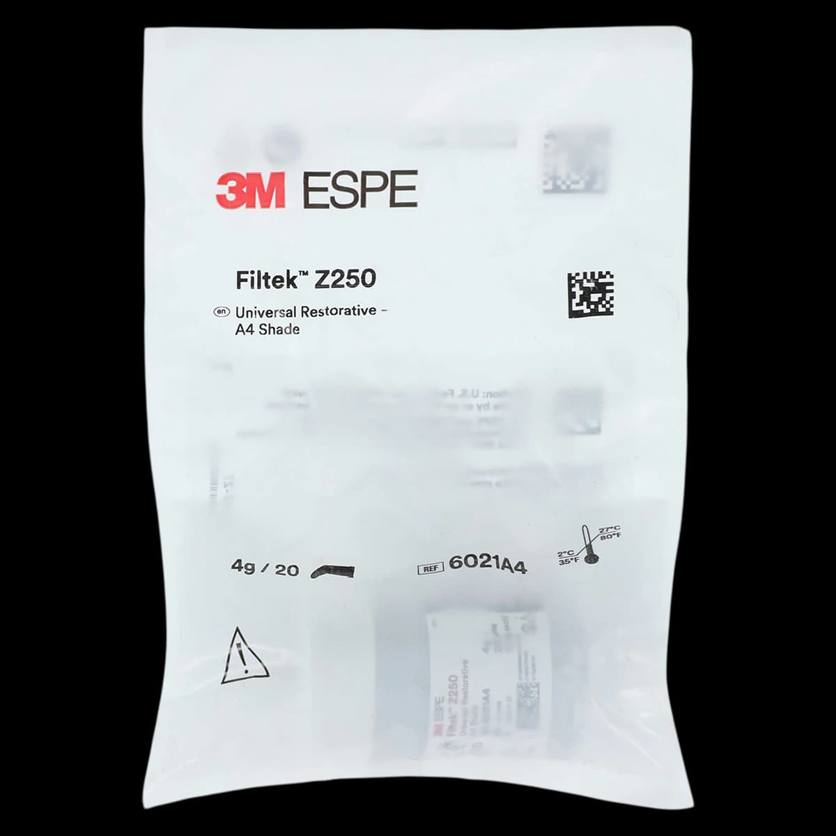 3M Filtek Z250 Universal Restorative Capsule Refill, Shade A4, 0.2 g, 20/Box, 6021A4 - Filtek Z250 Universal Restorative Caps A4 Refill 20Bx - Image 1