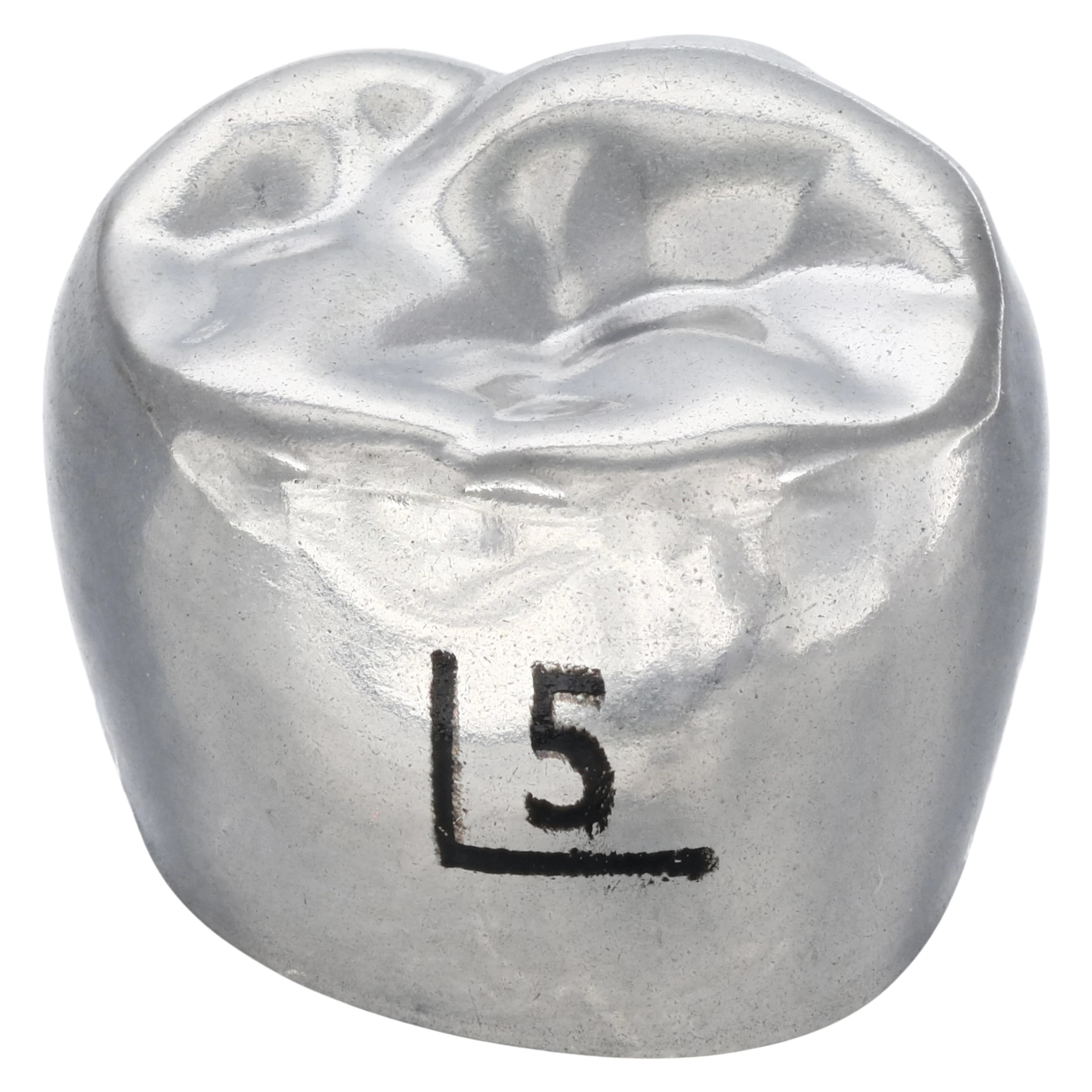 3M™ ESPE™ Stainless Steel Permanent Molar Crown, Size 6UL5 (Upper Left First Permanent Molar, Size 5), Box of 5 thumbnail 3