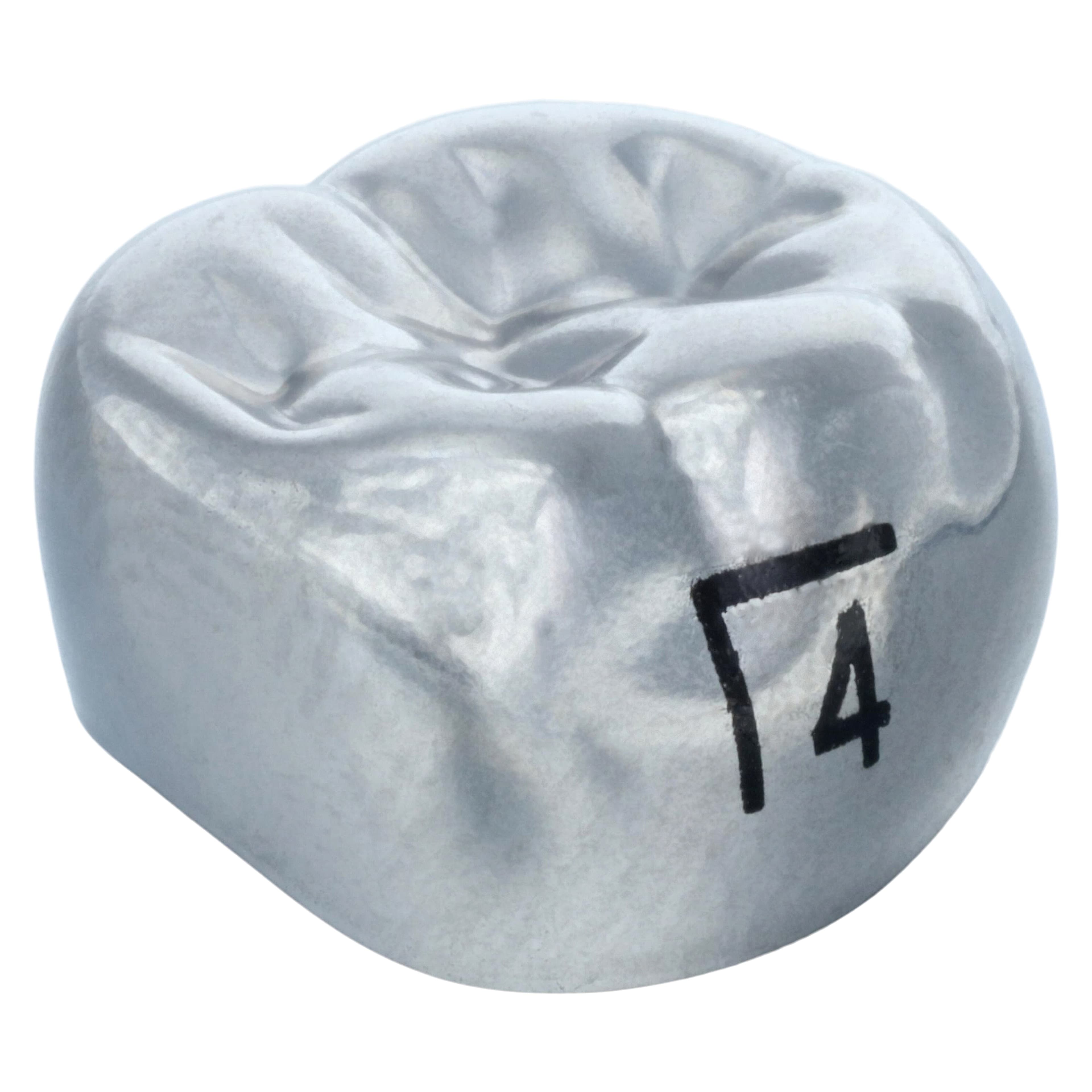 3M™ ESPE™ Stainless Steel Permanent Molar Crown, Size 6LL4, Lower Left First Permanent Molar, Box of 5 thumbnail 3
