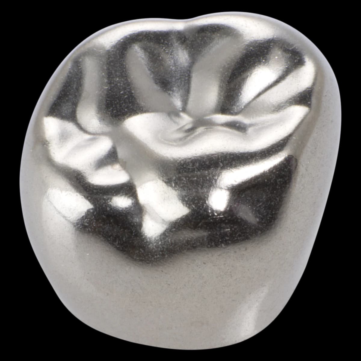 3M™ ESPE™ Stainless Steel Permanent Molar Crown, Size 6UL3 (Upper Left First Permanent Molar), Box of 5 - 3M™ ESPE™ SS Crowns Size 6UL3 1st Permanent Molar Box of 5 - Image 1