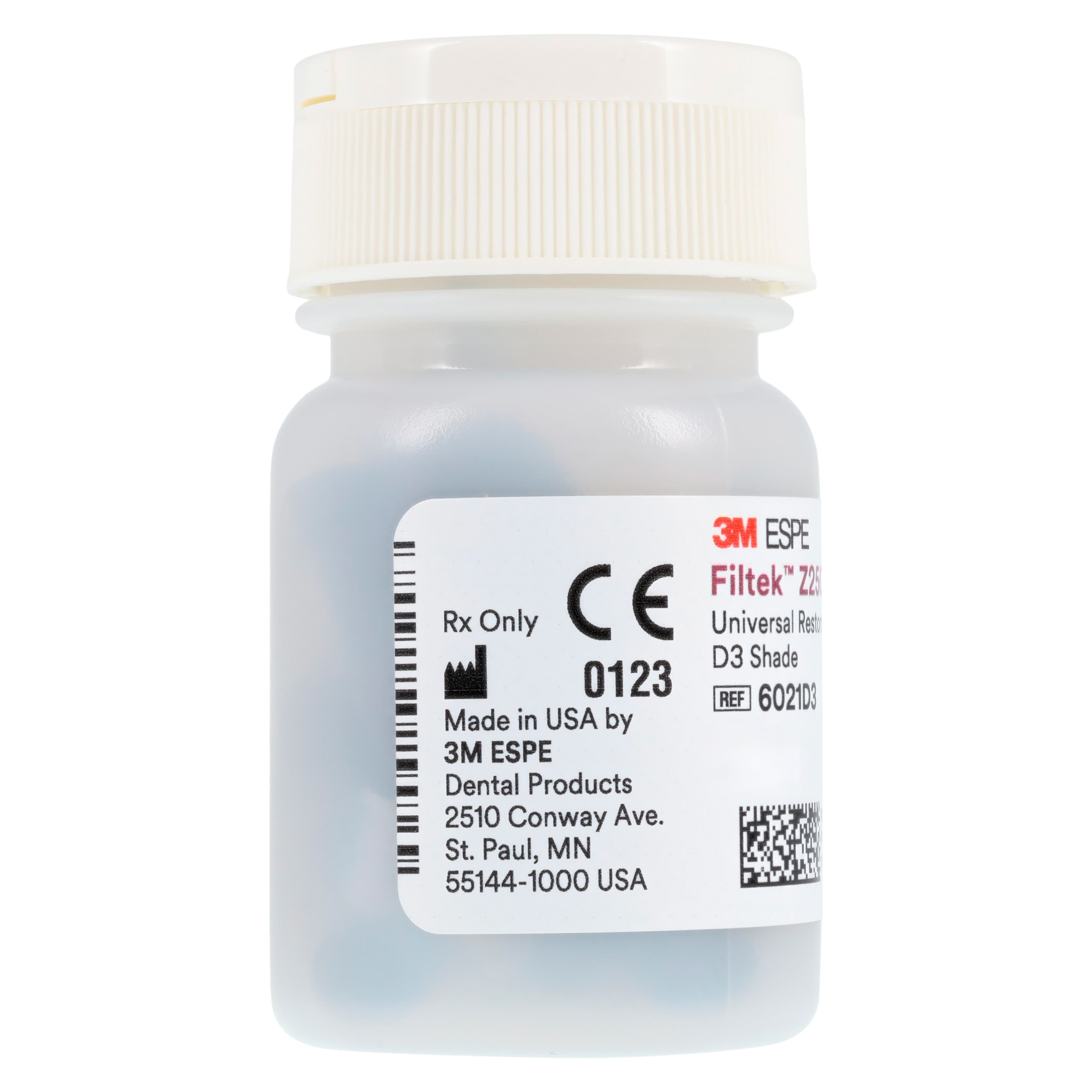 3M Filtek Z250 Universal Restorative Capsules, Shade D3, 0.2 g, 20/Box, 6021D3 thumbnail 5