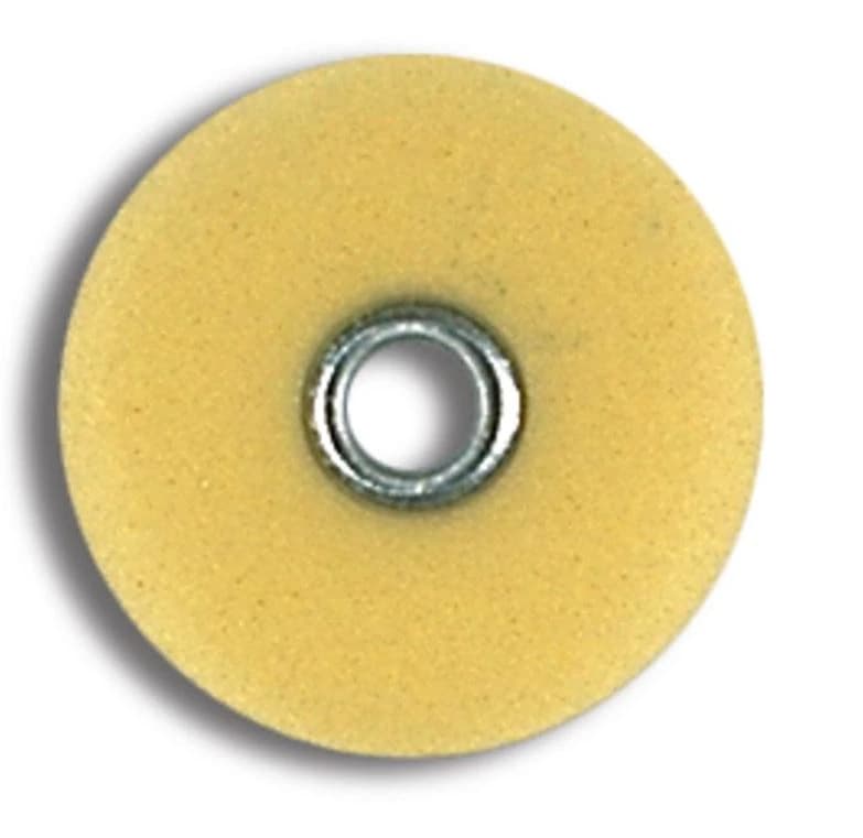 Sof-Lex XT Extra-Thin Contouring and Polishing Discs, Pop-On, 3/8" Diameter, Superfine (Yellow), 85/Pk, 2381SF thumbnail 2