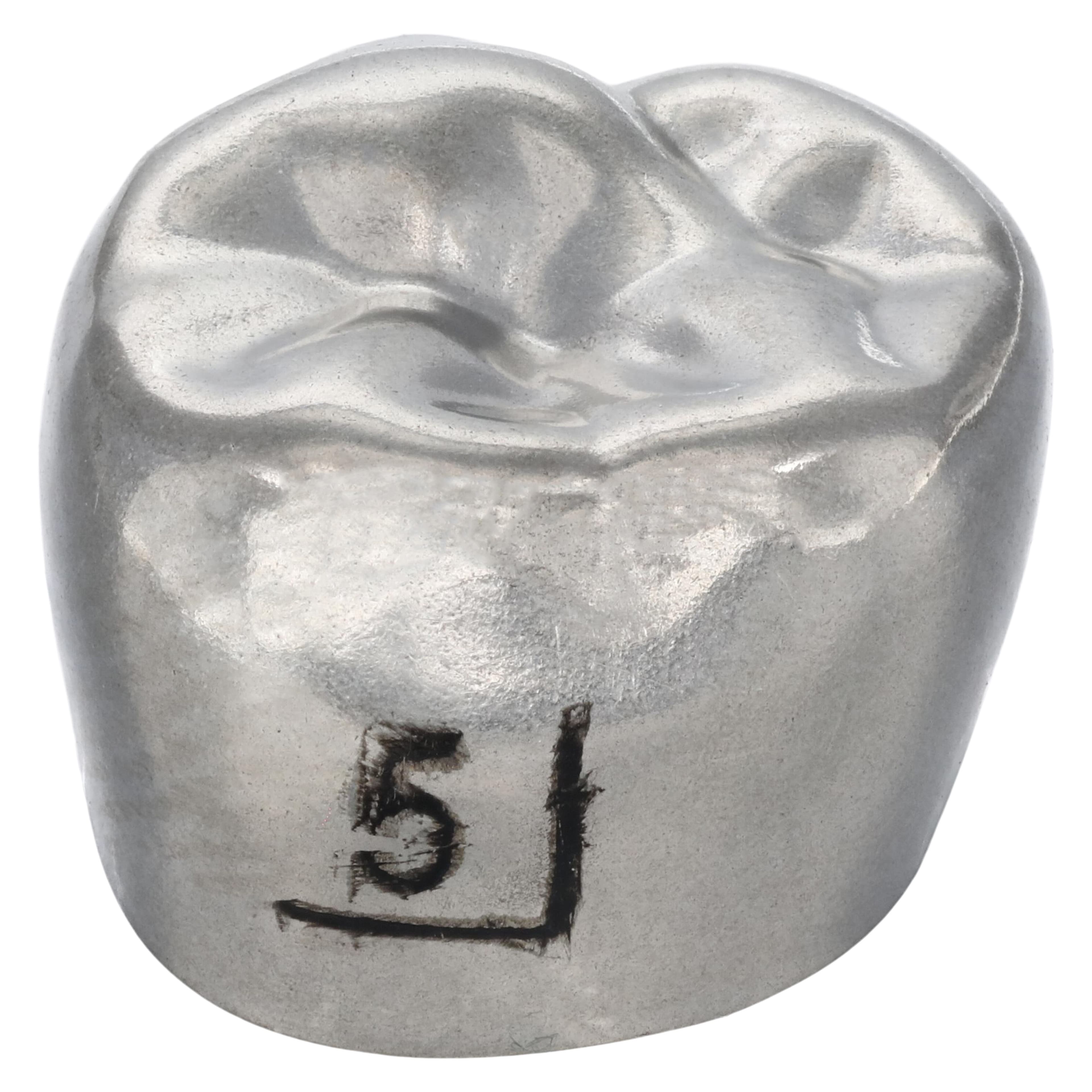 3M™ ESPE™ Stainless Steel Permanent Molar Crowns, Size 6UR5, Upper Right First Permanent Molar, Box of 5 thumbnail 3
