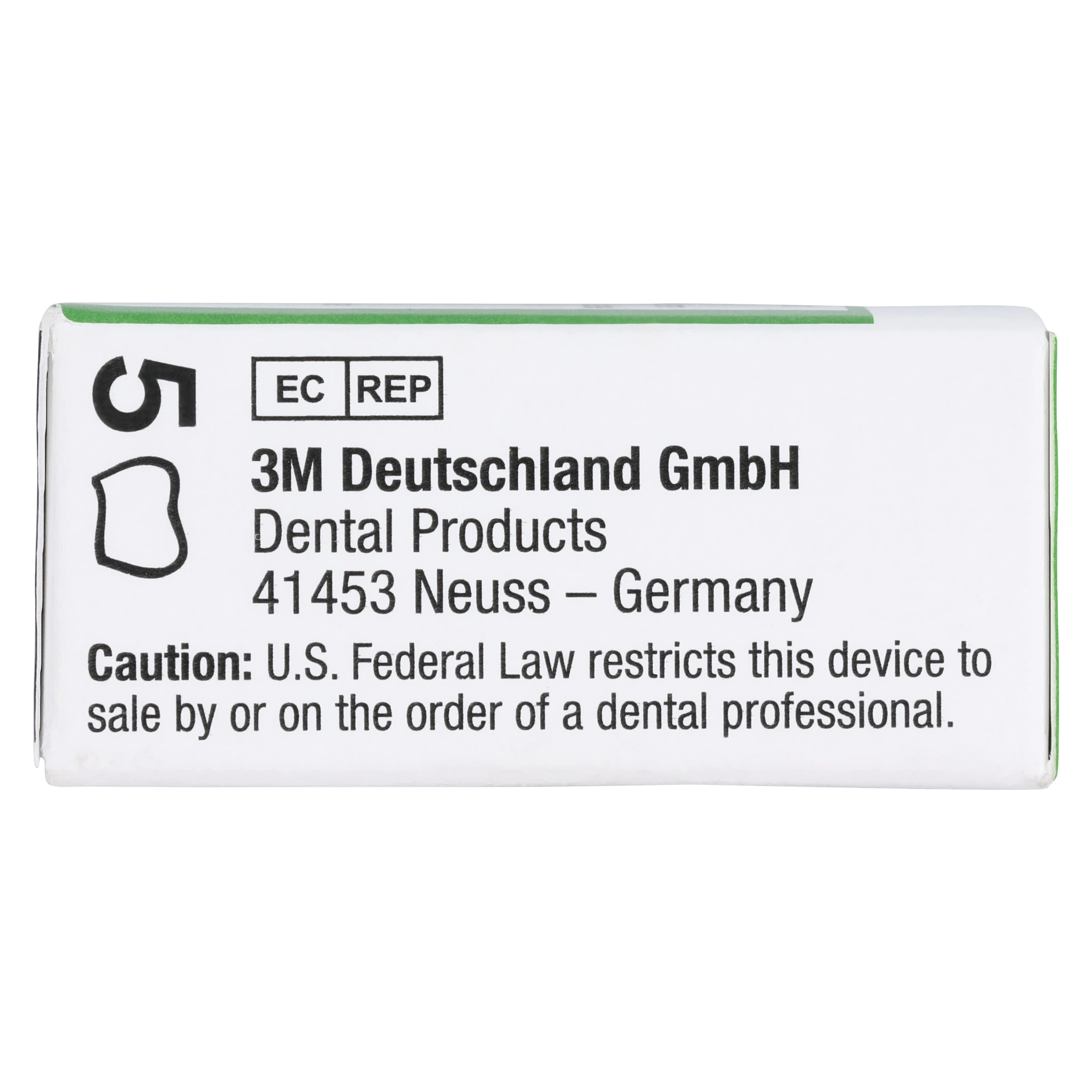 3M™ ESPE™ Stainless Steel Permanent Molar Crowns, Size 6UR5, Upper Right First Permanent Molar, Box of 5 thumbnail 5