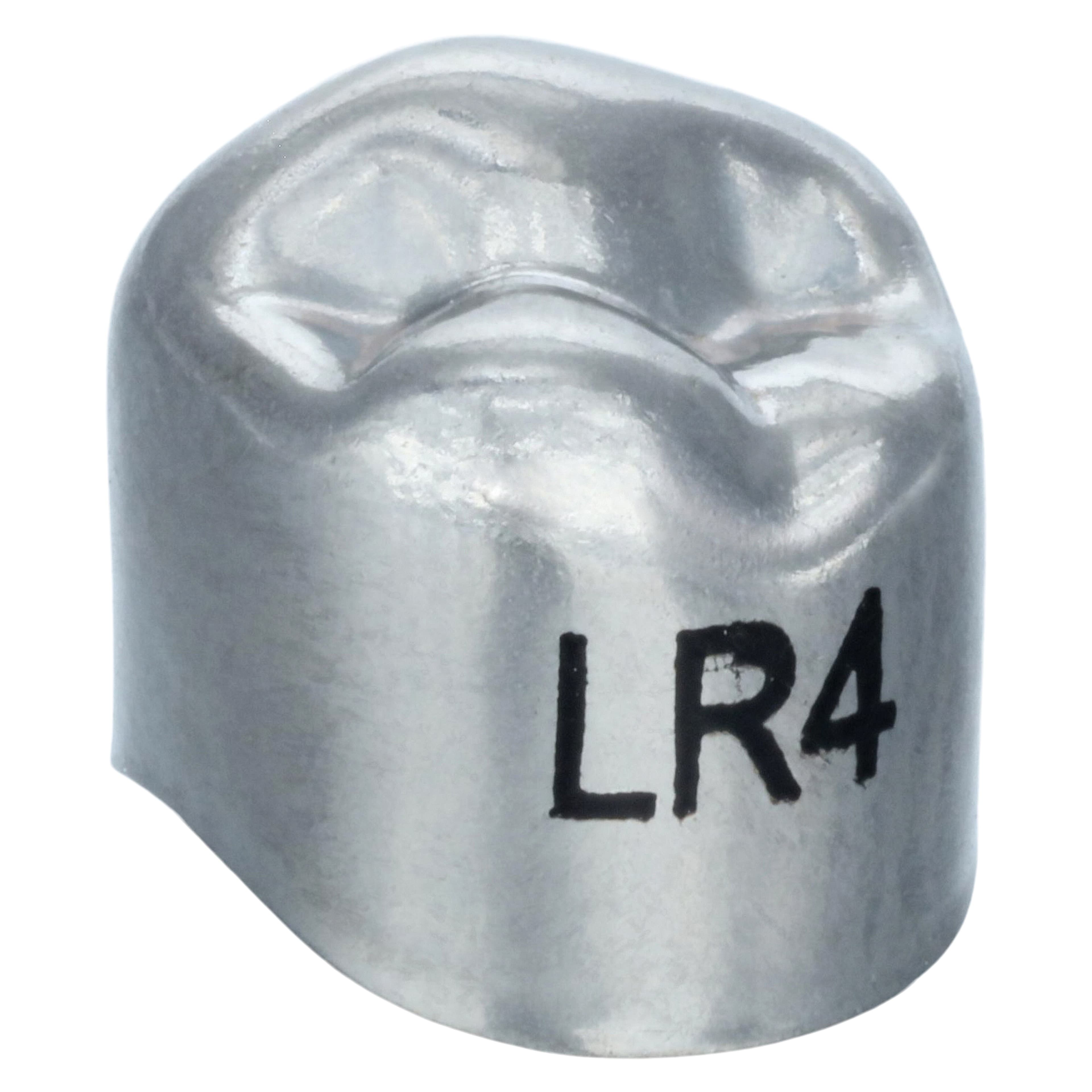 3M Unitek Stainless Steel Permanent Bicuspid Crown, Lower Right Second Bicuspid, Size 4 (4LR), 5/Box, 900644 thumbnail 3
