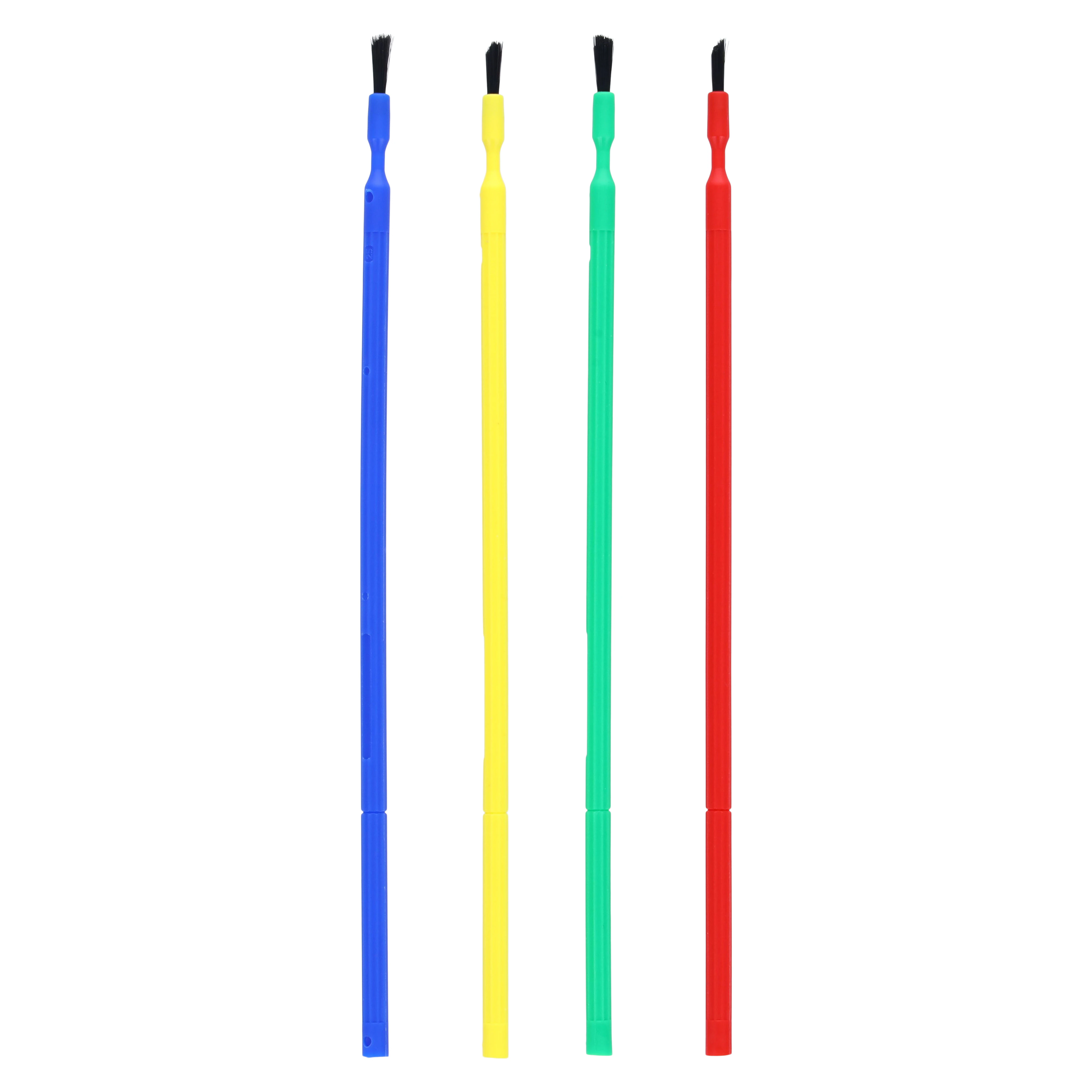 3M (Solventum) Bendable Applicator Brushes, Assorted Colors (Blue, Green, Red, Yellow), 120/Box, 3402 thumbnail 2