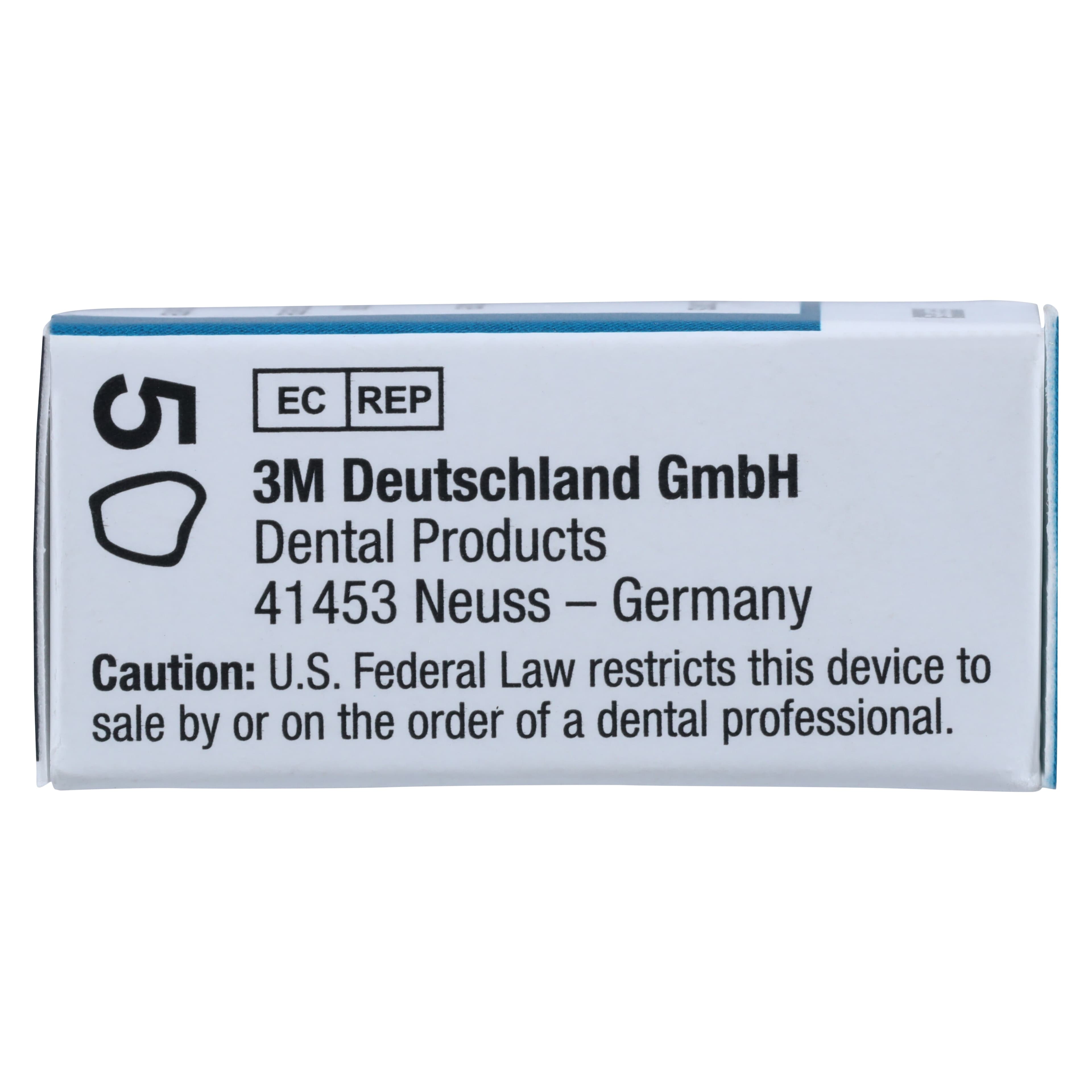 3M Unitek Stainless Steel Permanent Bicuspid Crown, Lower Right Second Bicuspid, Size 5 (5LR), Box of 5, 900645 thumbnail 4