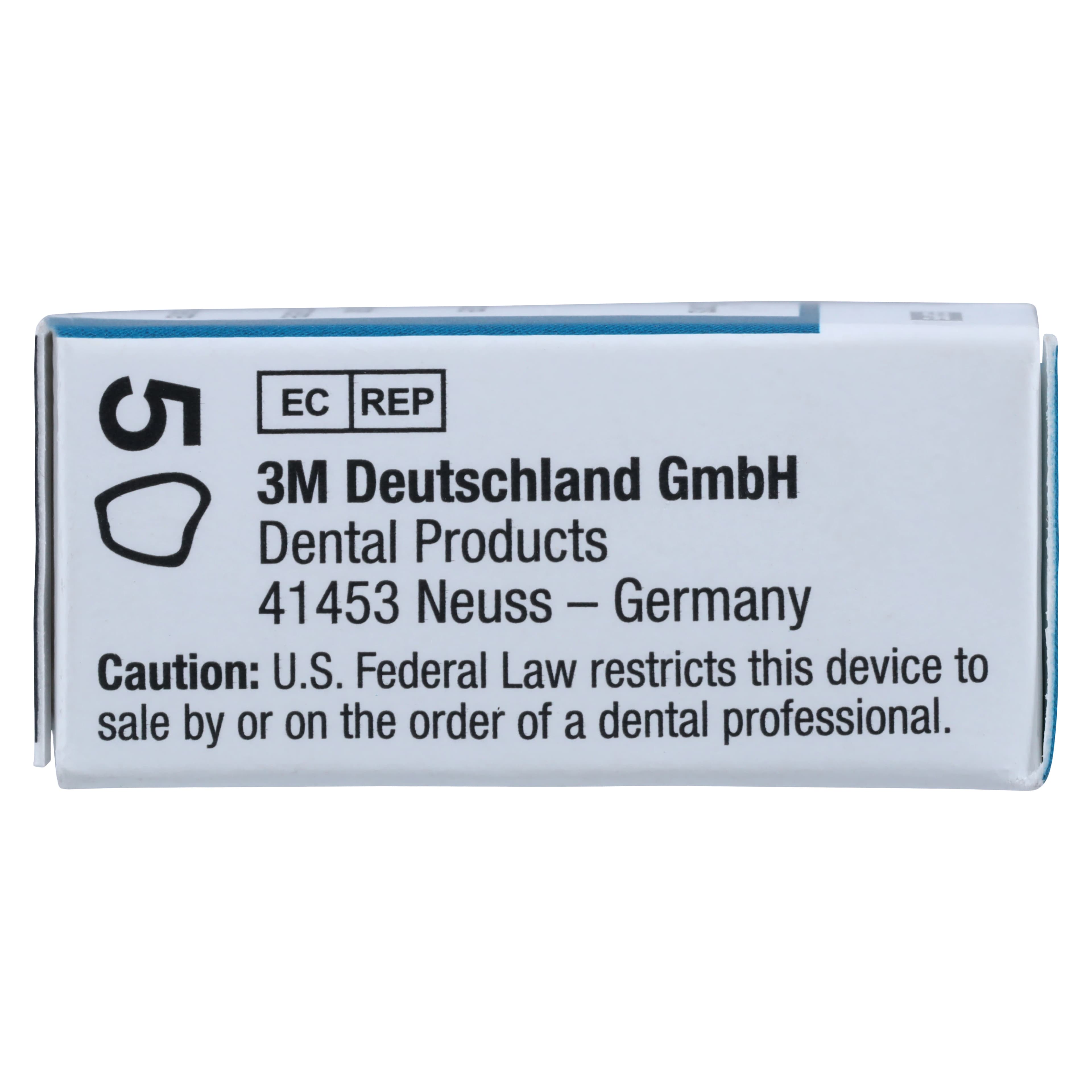 3M Unitek Stainless Steel Permanent Crown, Second Bicuspid, Lower Right, Size 6 (LR-6), Refill Box of 5, 900646 thumbnail 4