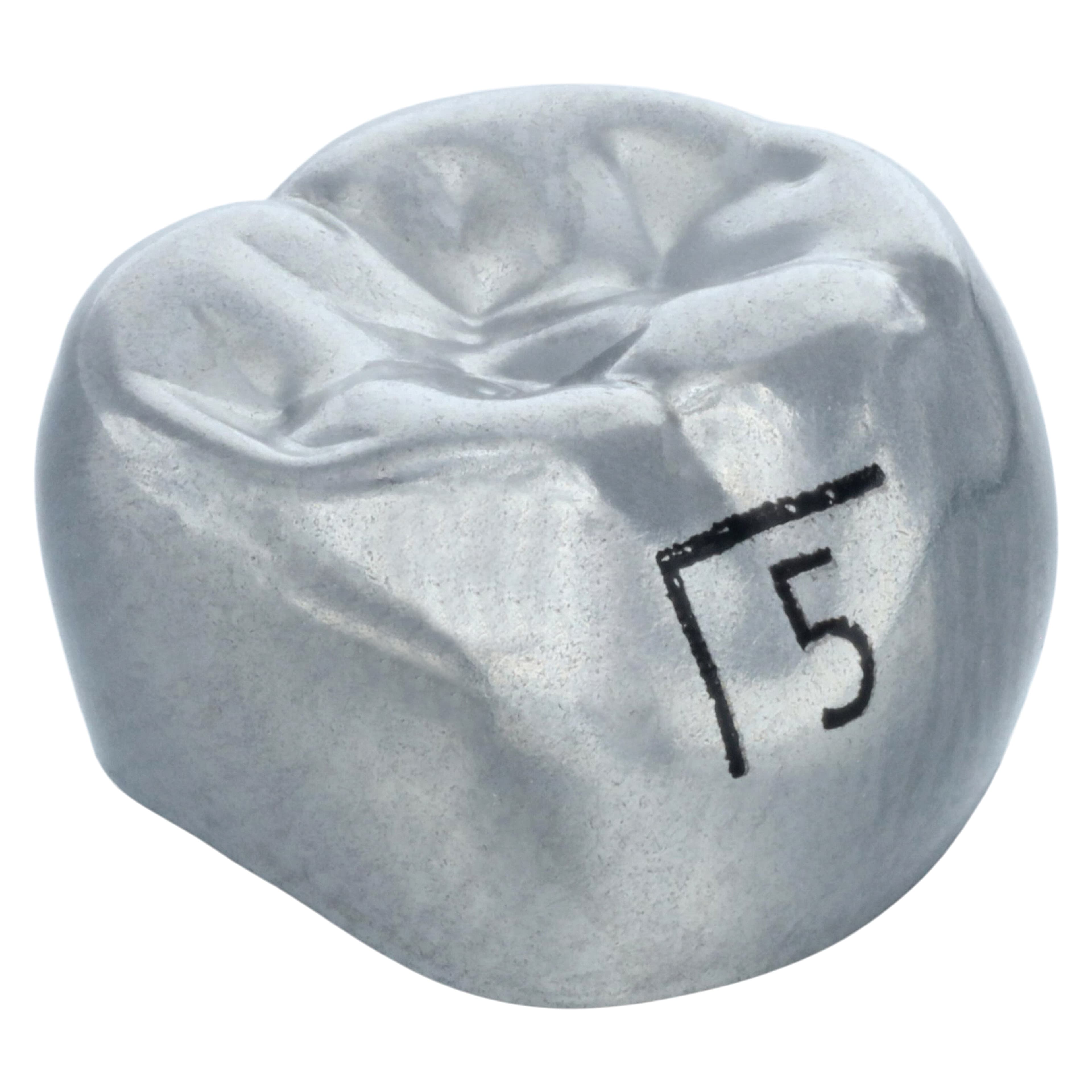 3M™ ESPE™ Stainless Steel Permanent Molar Crown, Size 6LL5, Lower Left First Permanent Molar, 5/Box thumbnail 2