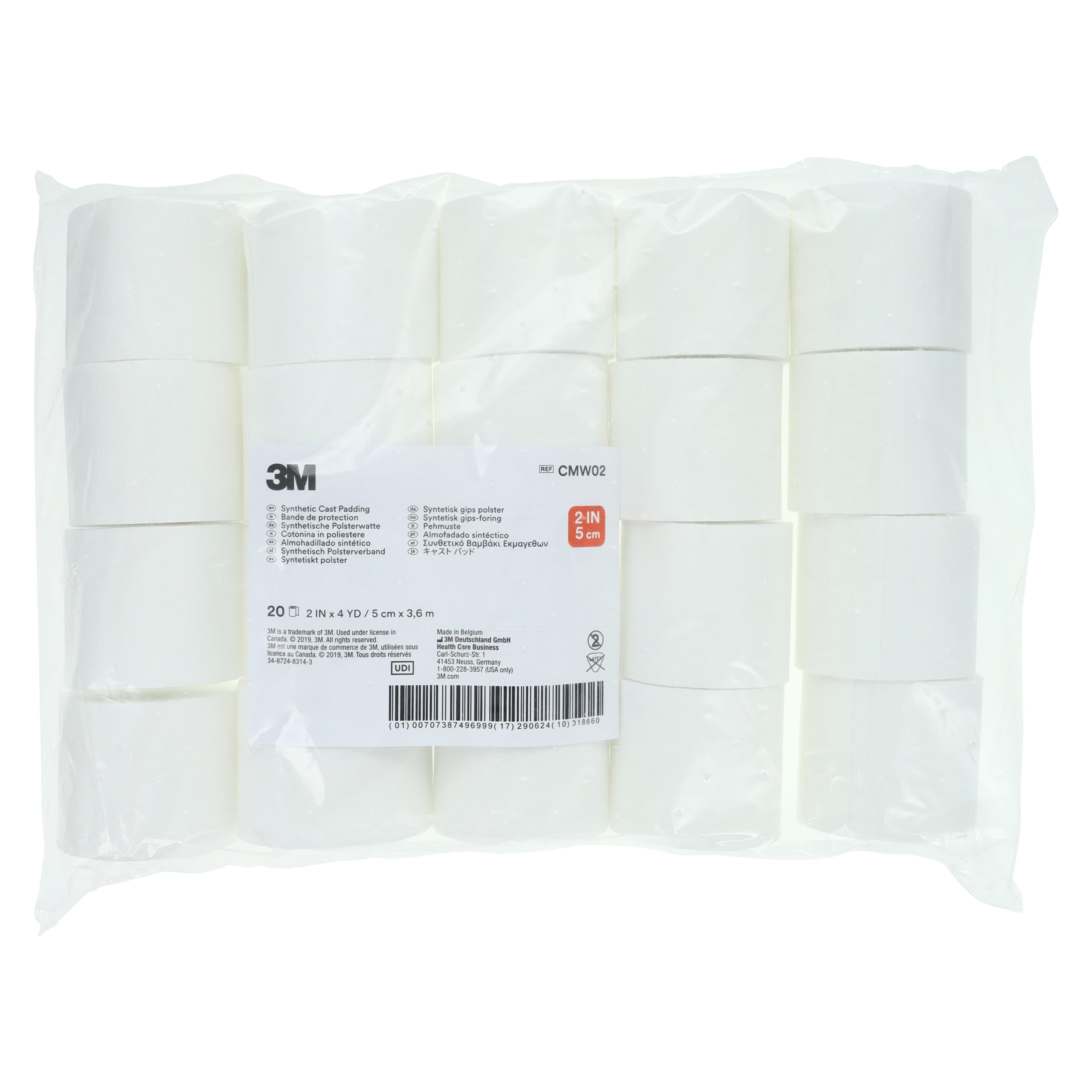 3M Synthetic Cast Padding, 2" x 4 yds, White, CMW02 thumbnail 3
