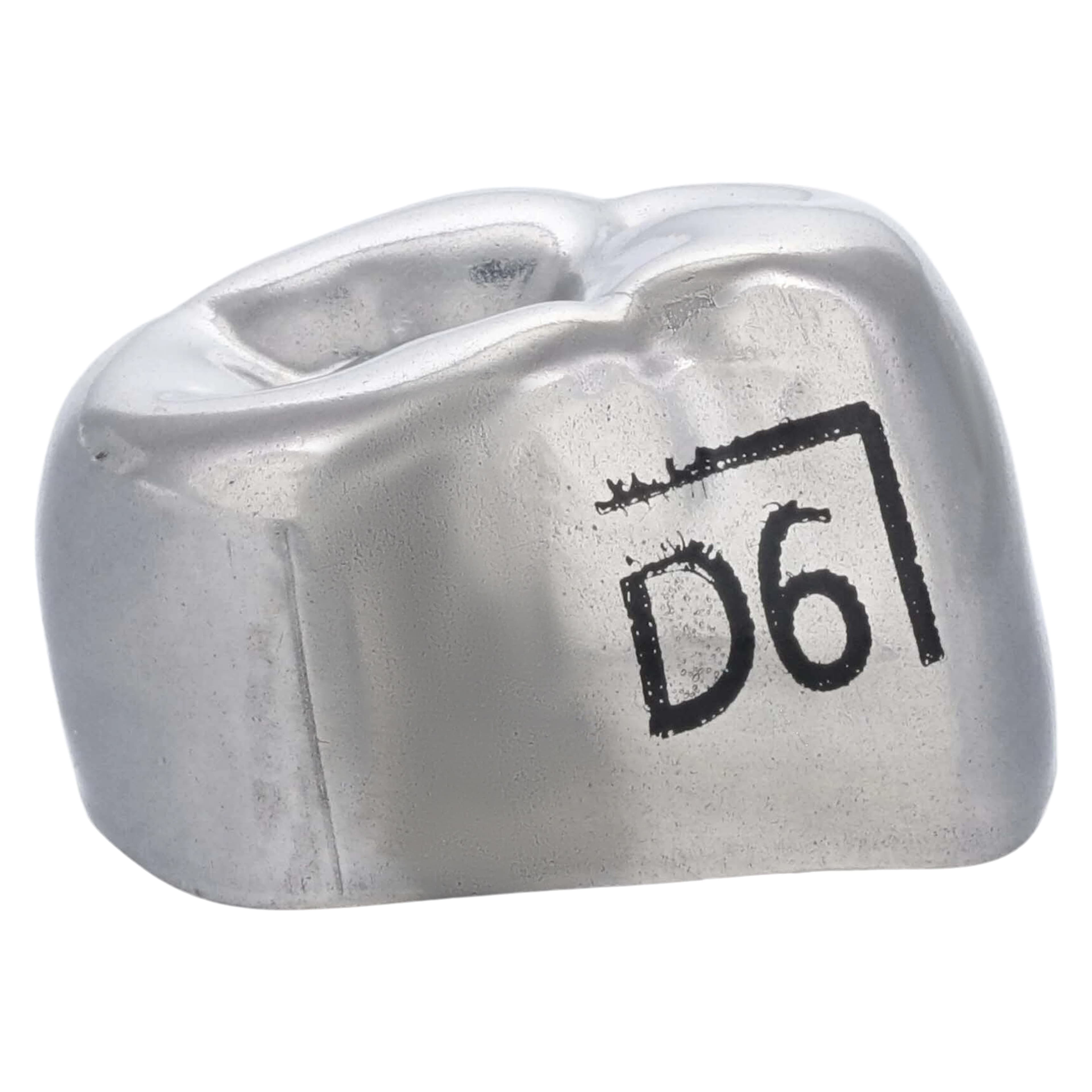 3M Crowns SS 1st Primary Molar, Size DLR6, Lower Right, Preformed Temporary, 5/Box thumbnail 3